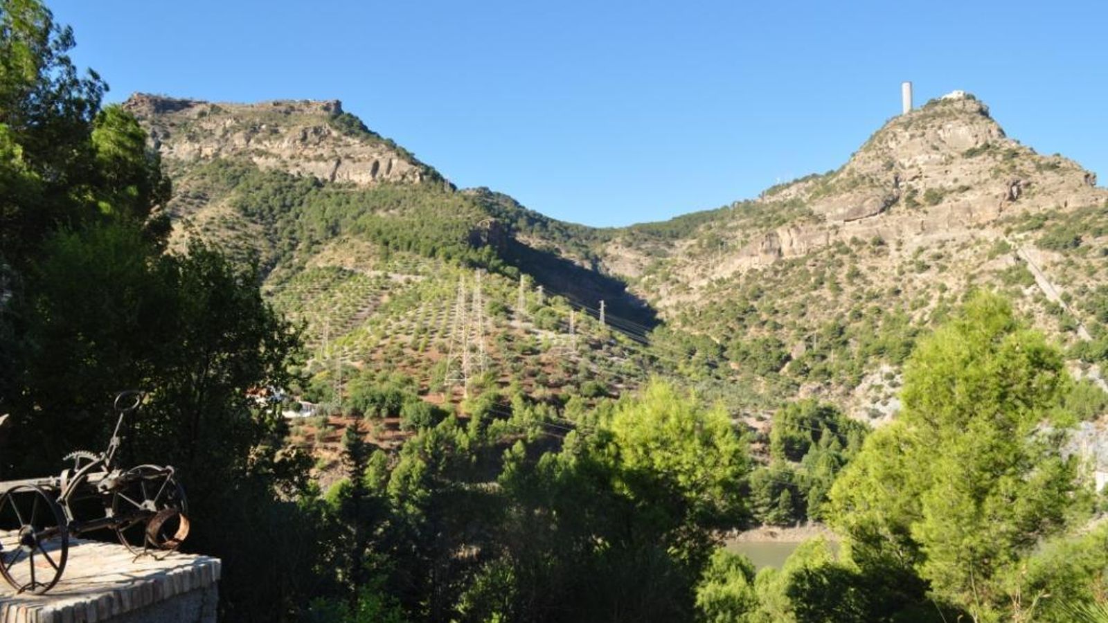 El tajo de la Encantada.