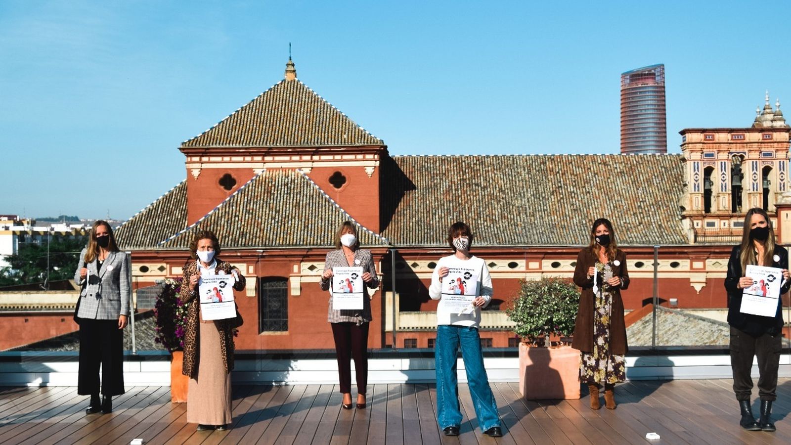 Presentación de la campaña solidaria de Navidad de apoyo a Andex.