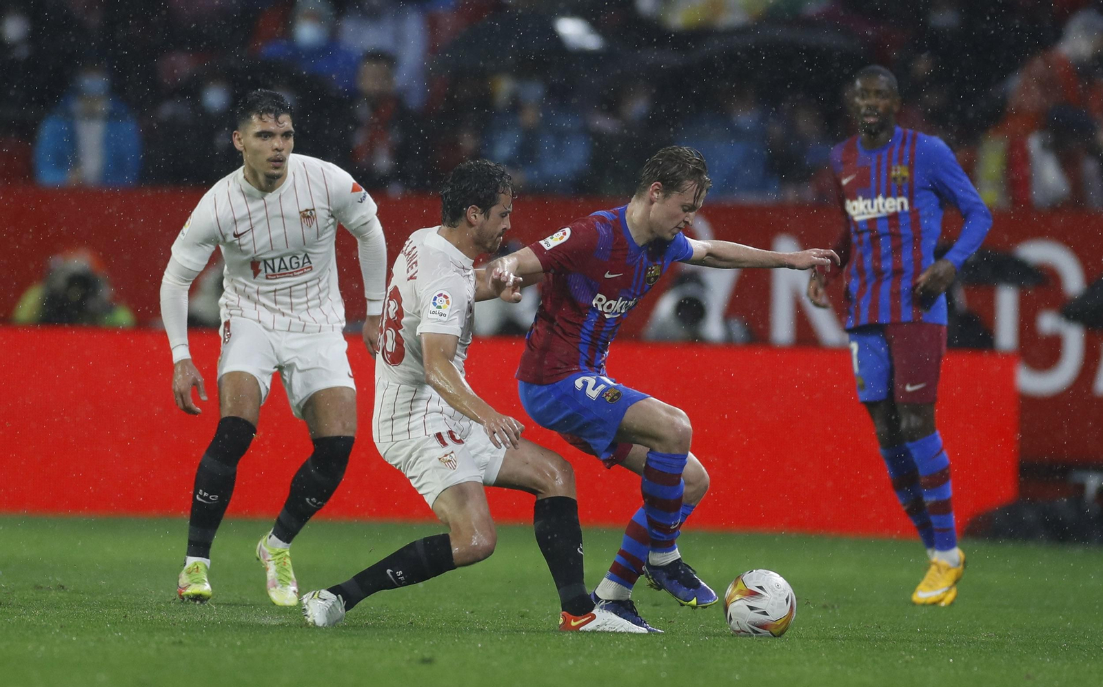 Las imágenes del Sevilla fc-Barcelona