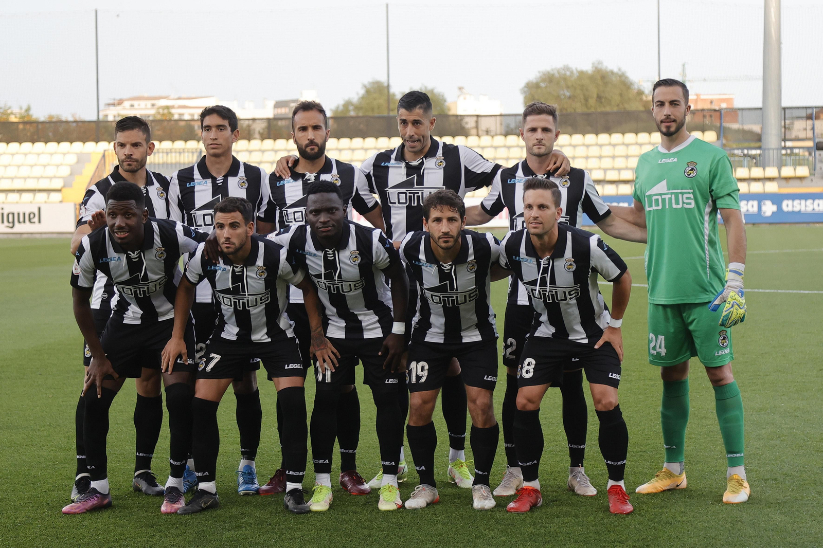 Formación inicial de la Balona, el sábado en Villarreal