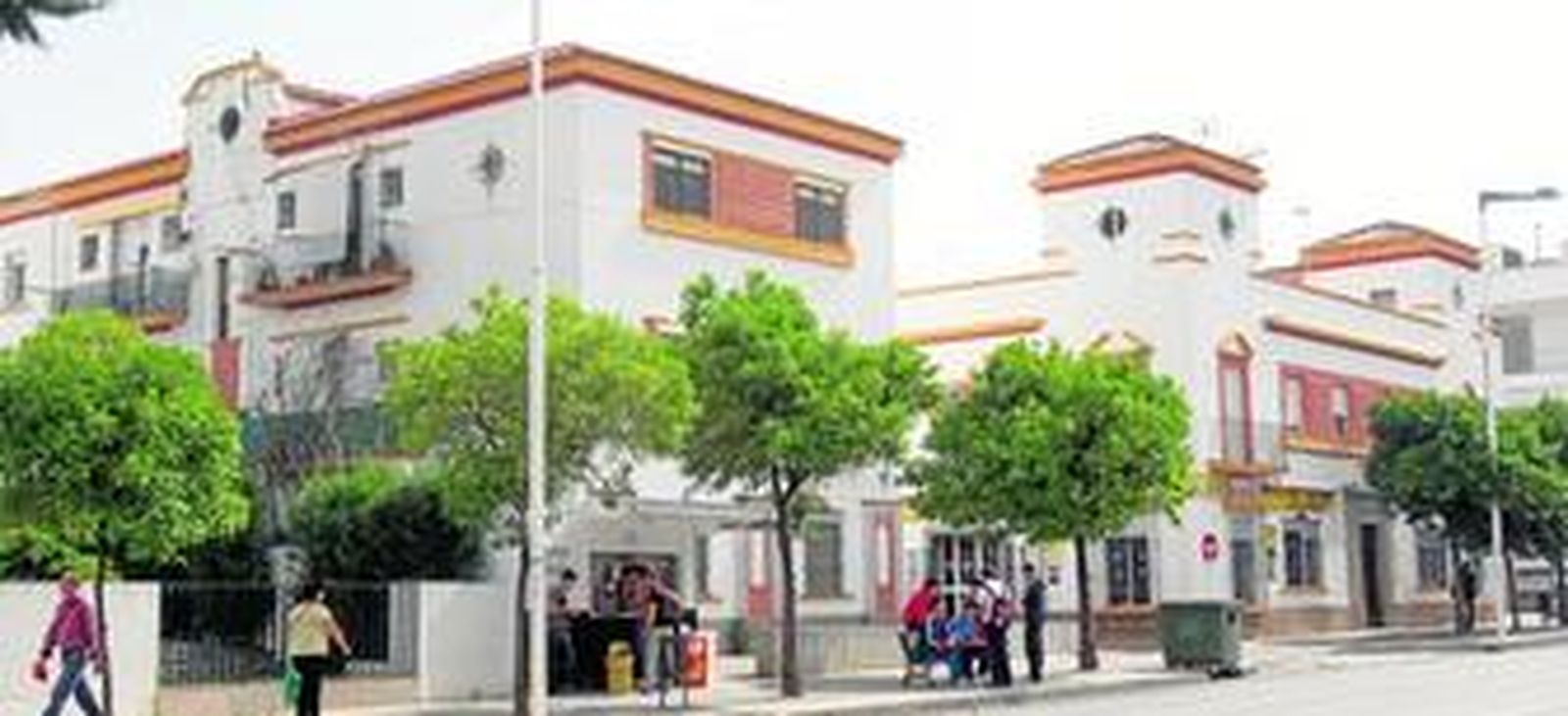 Viviendas para mutilados en la alameda Sundheim, del arquitecto Francisco Sedano Arce, la última obra racionalista que se proyecta en Huelva.