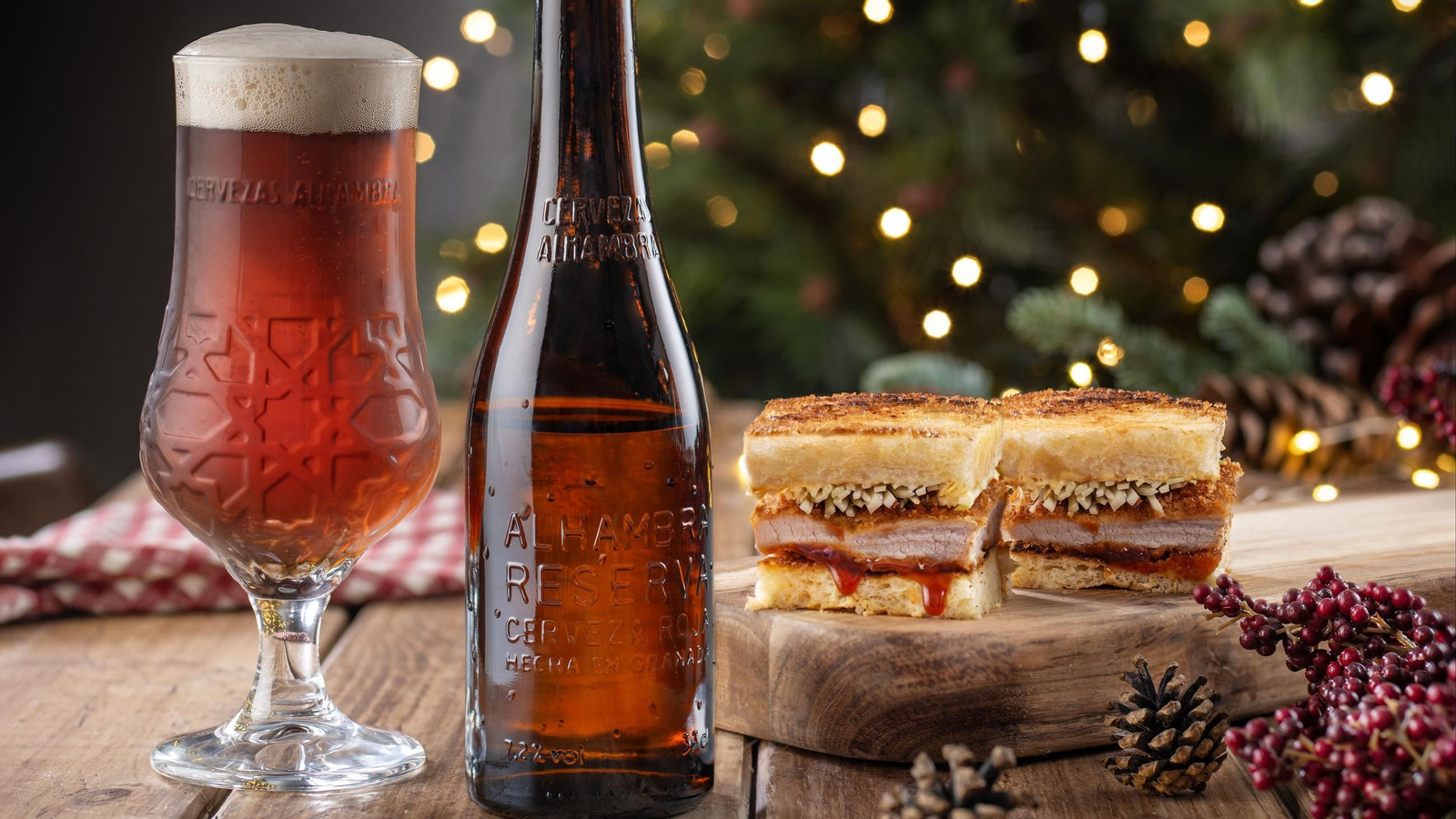 Imagen de presentación de la receta con Alhambra Roja