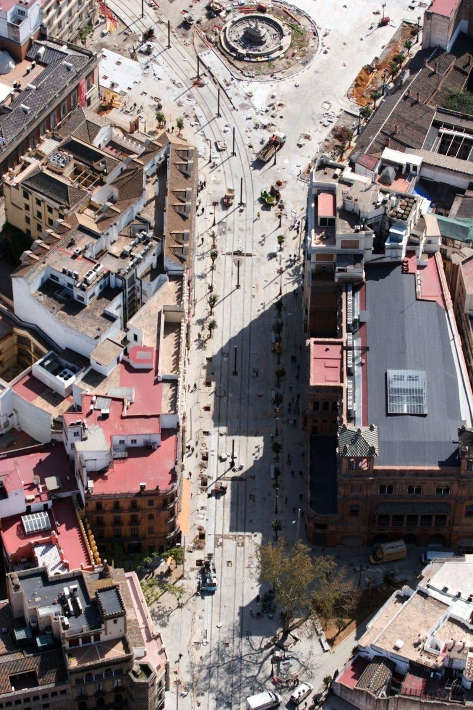 Las obras del Metrocentro