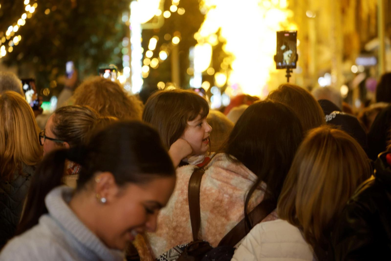 La inauguración del espectáculo de luz y sonido de Cruz Conde, en imágenes