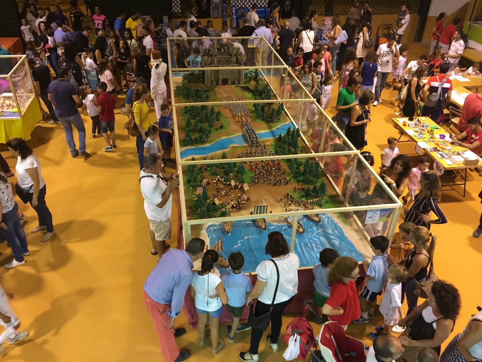 Feria del Playmobil en el reciento ferial de Bormujos.