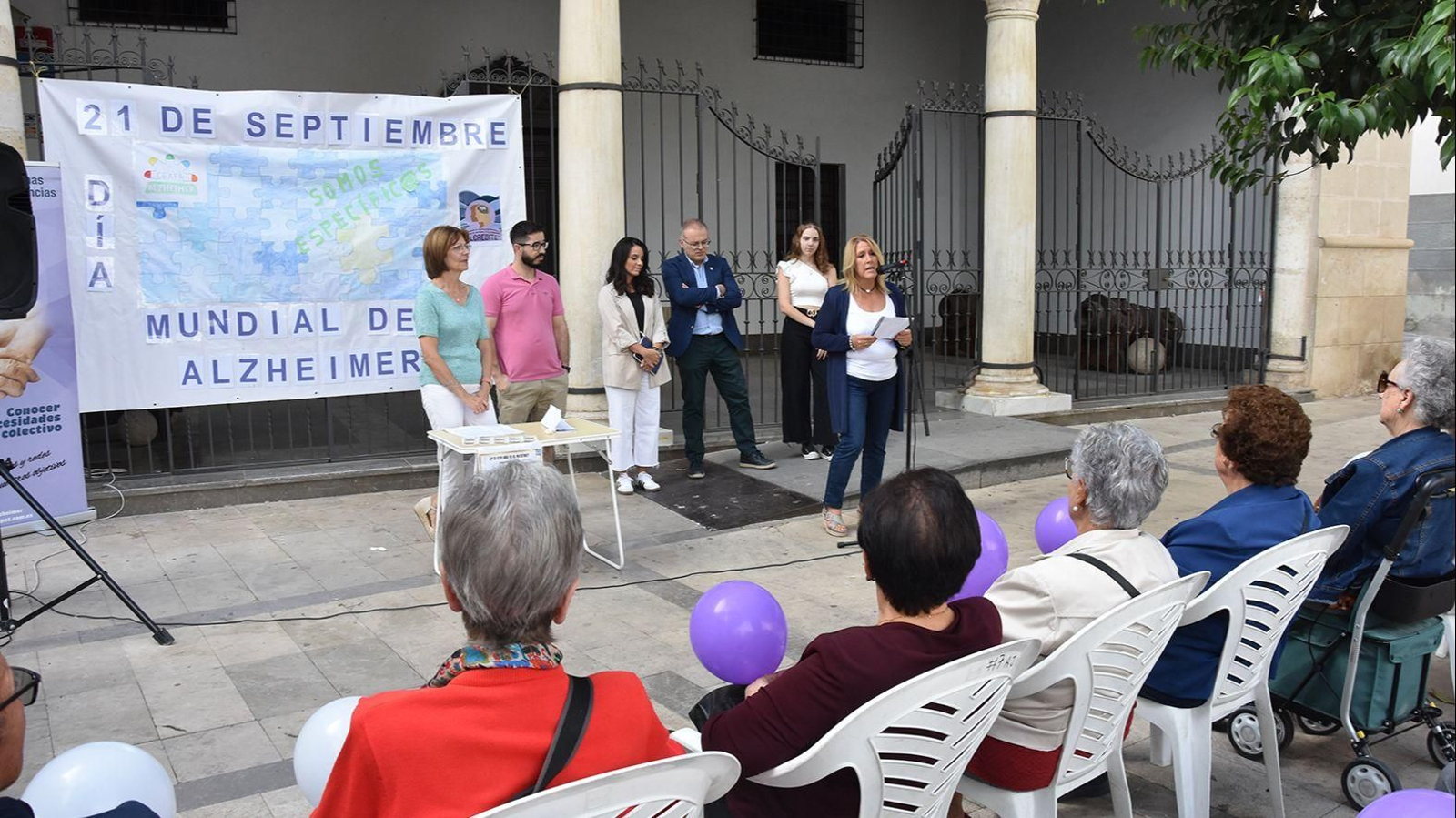 El Ayuntamiento de Baza colabora con la AFA “Alcrebite” en la conmemoración del Día Mundial del Alzheimer