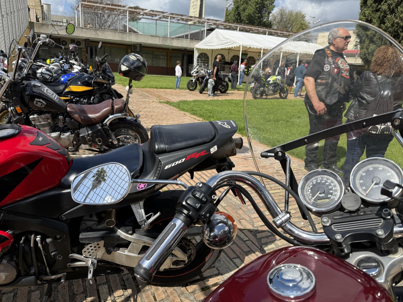 concentración de motos