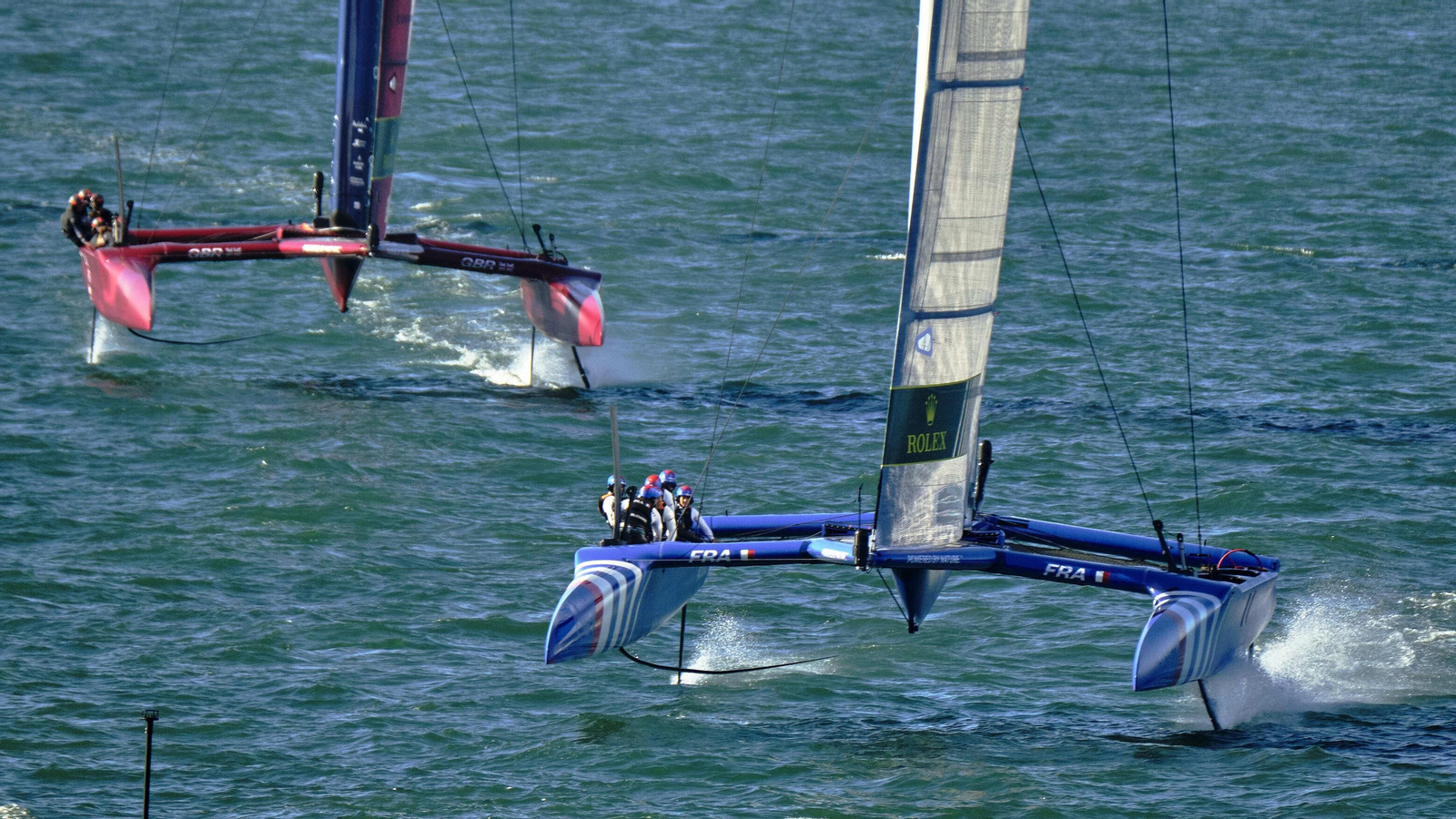 Las imágenes de la primera jornada de la SailGP en Cádiz