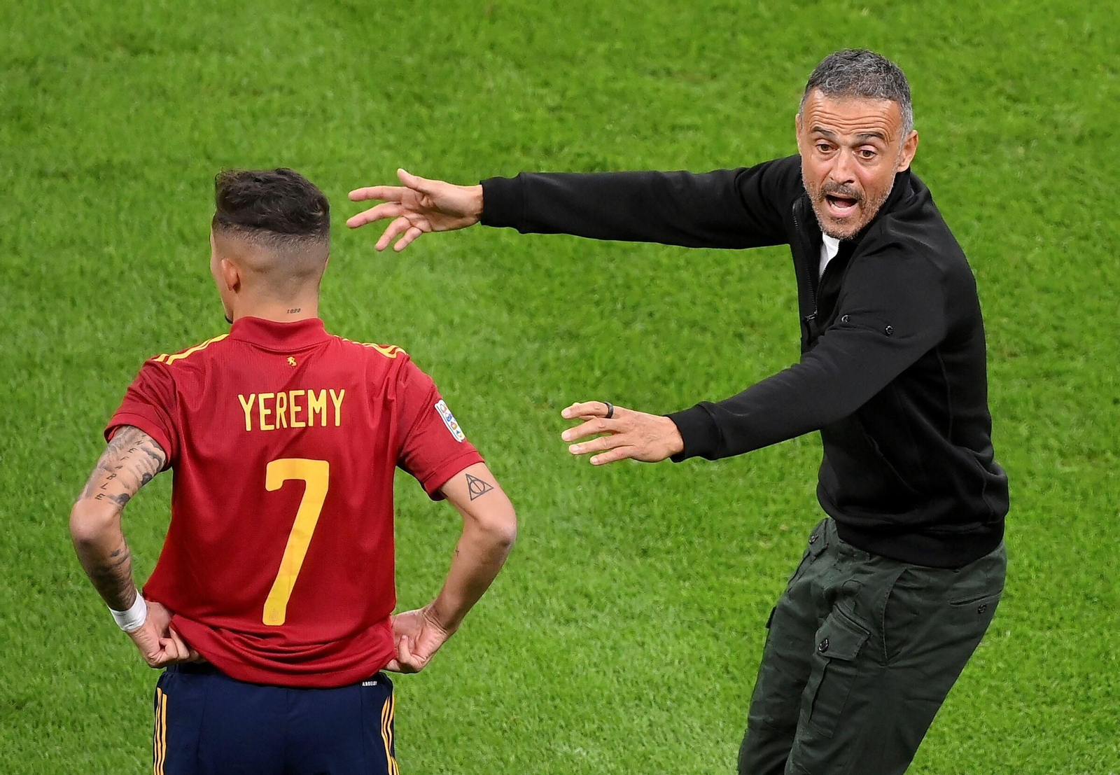 El Italia-España de la Liga de Naciones, en imágenes