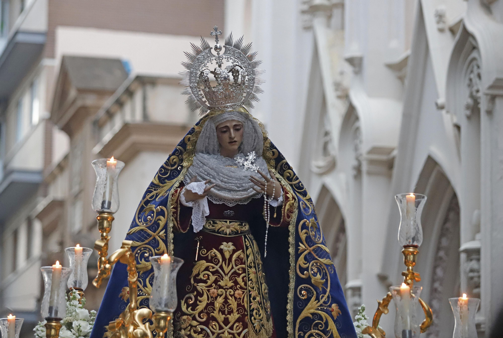 Imágenes del traslado de María Santísima de la Concepción a la Iglesia Conventual de Santa María de Gracia