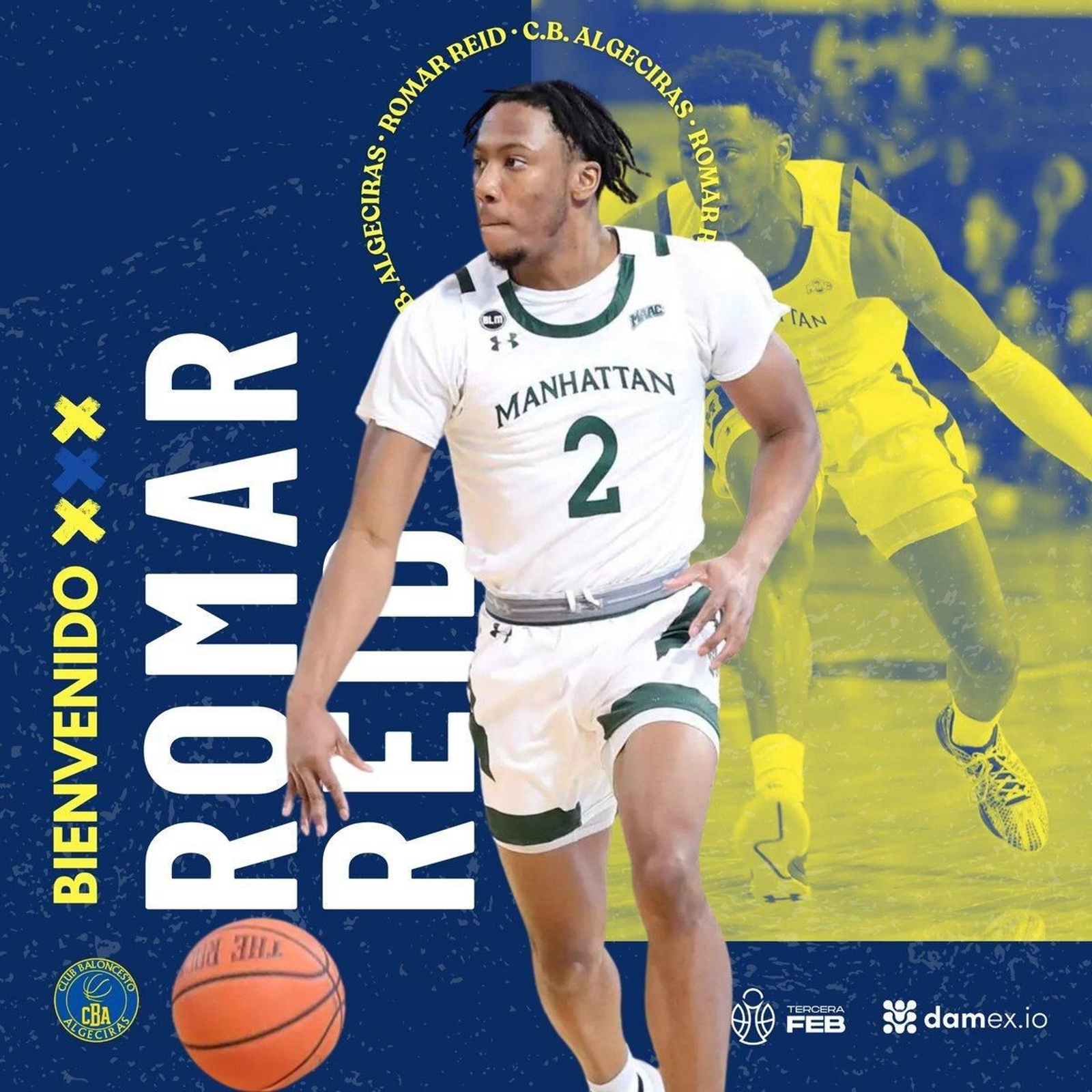 Romar Anthony Reid, el nuevo escolta del CB Algeciras