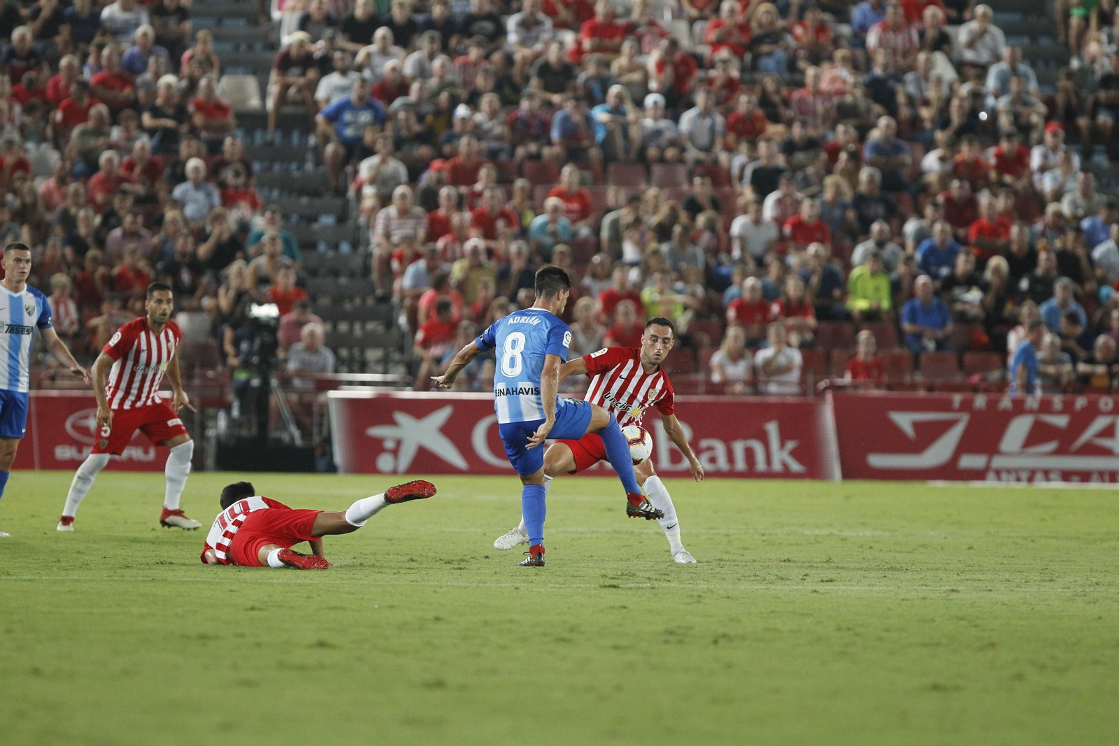 Las imágenes del Almería-Málaga