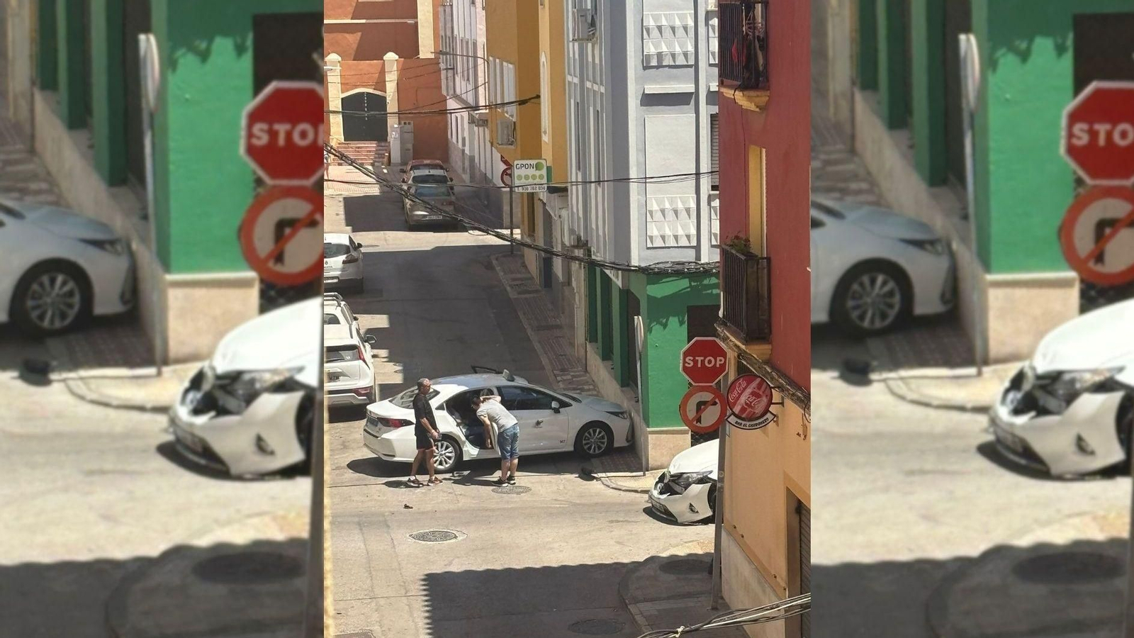 Accidente de tráfico en La Línea.