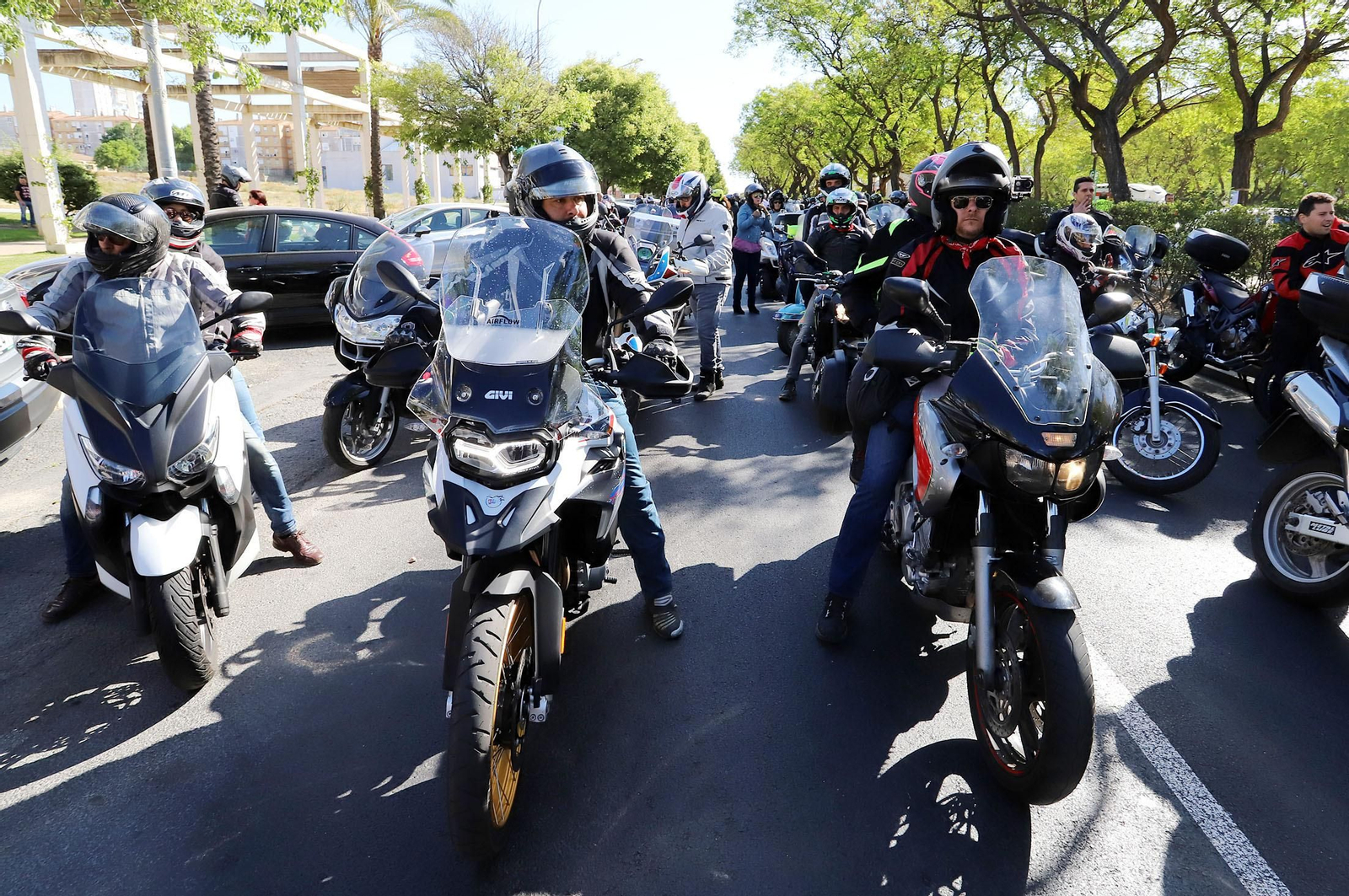 Imágenes de la III Ruta Moto-Solidaria organizada por CSIF