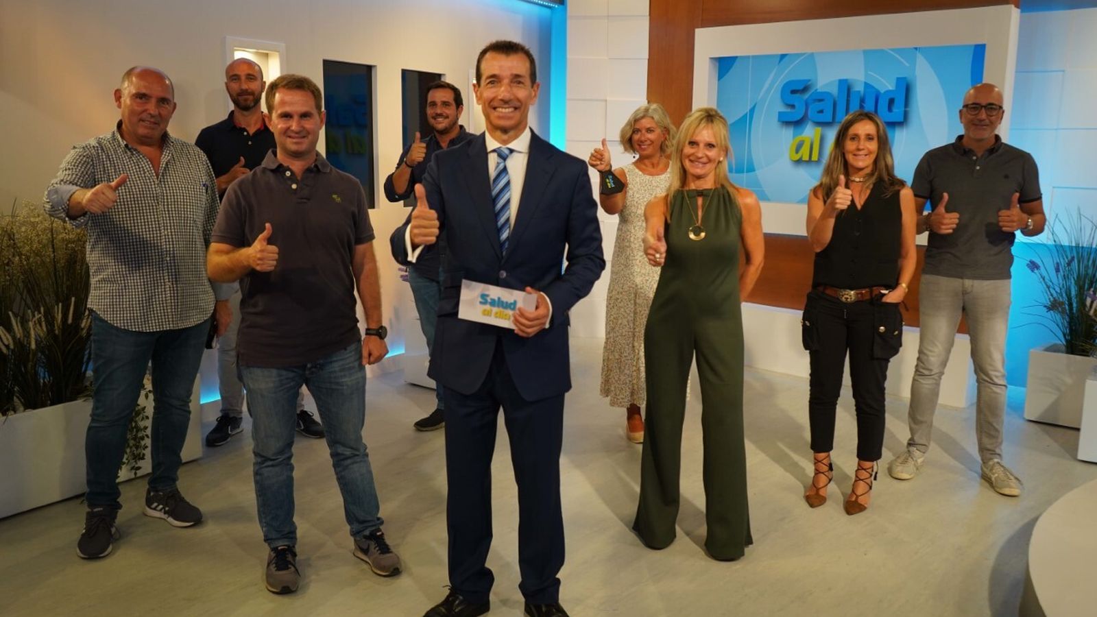 El equipo de 'Salud al día', con Roberto Sánchez