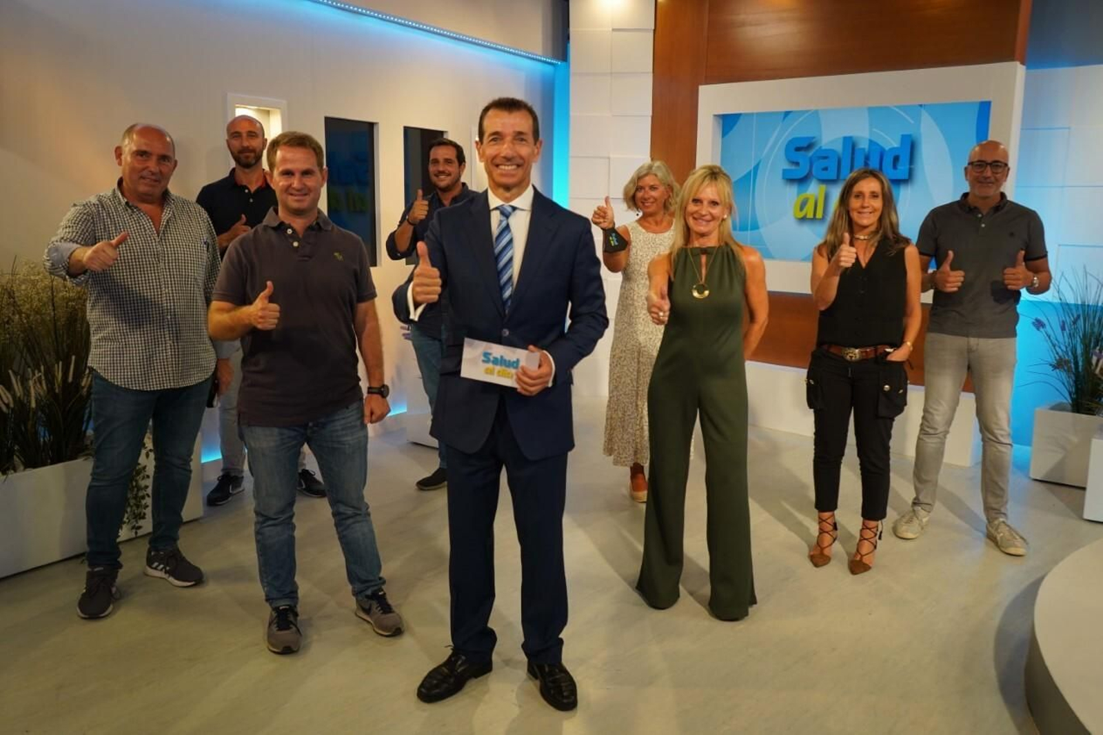 El equipo de 'Salud al día', con Roberto Sánchez