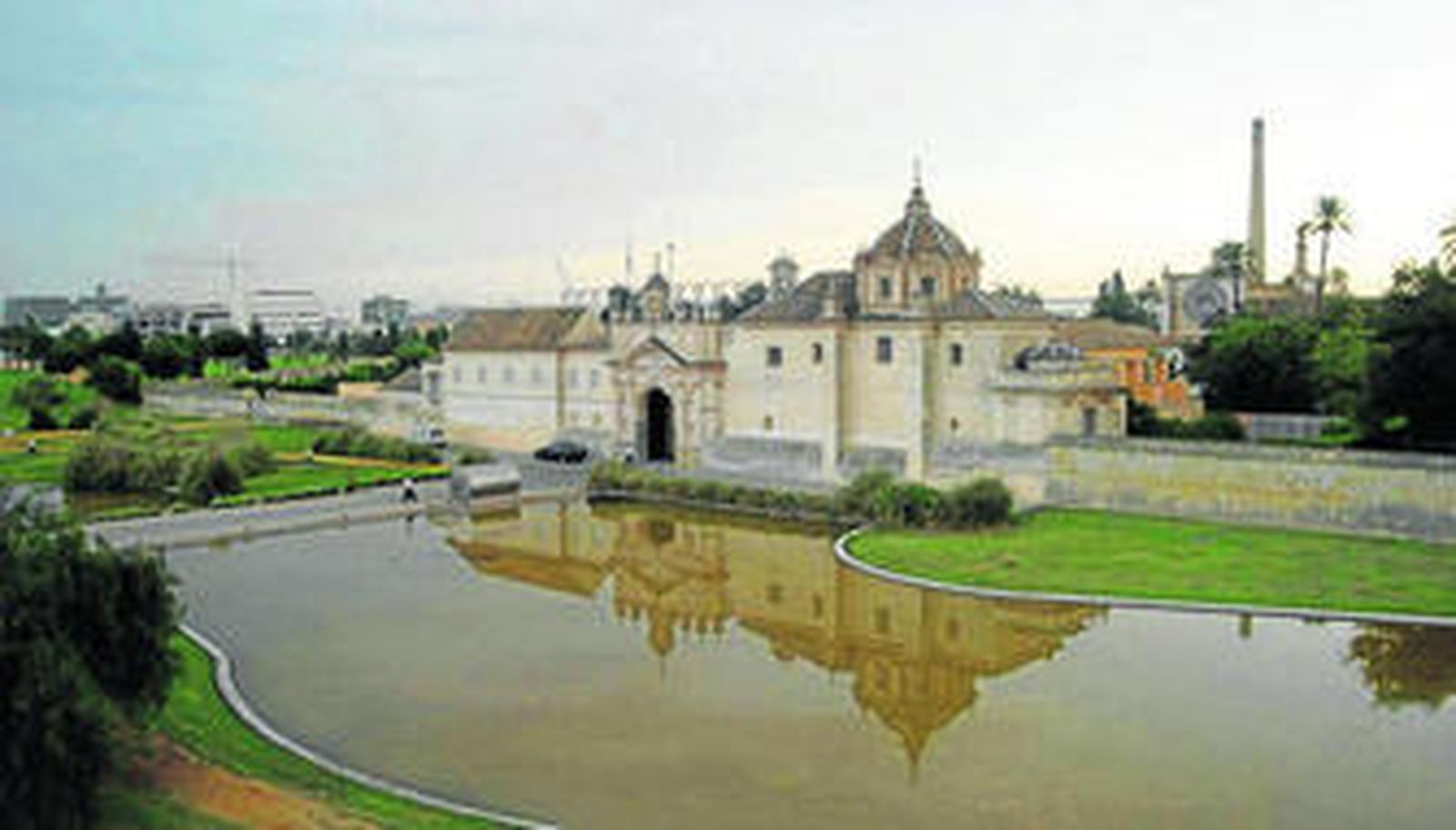 La antigua cartuja de Santa María de las Cuevas, hoy Centro Andaluz de Arte Contemporáneo.
