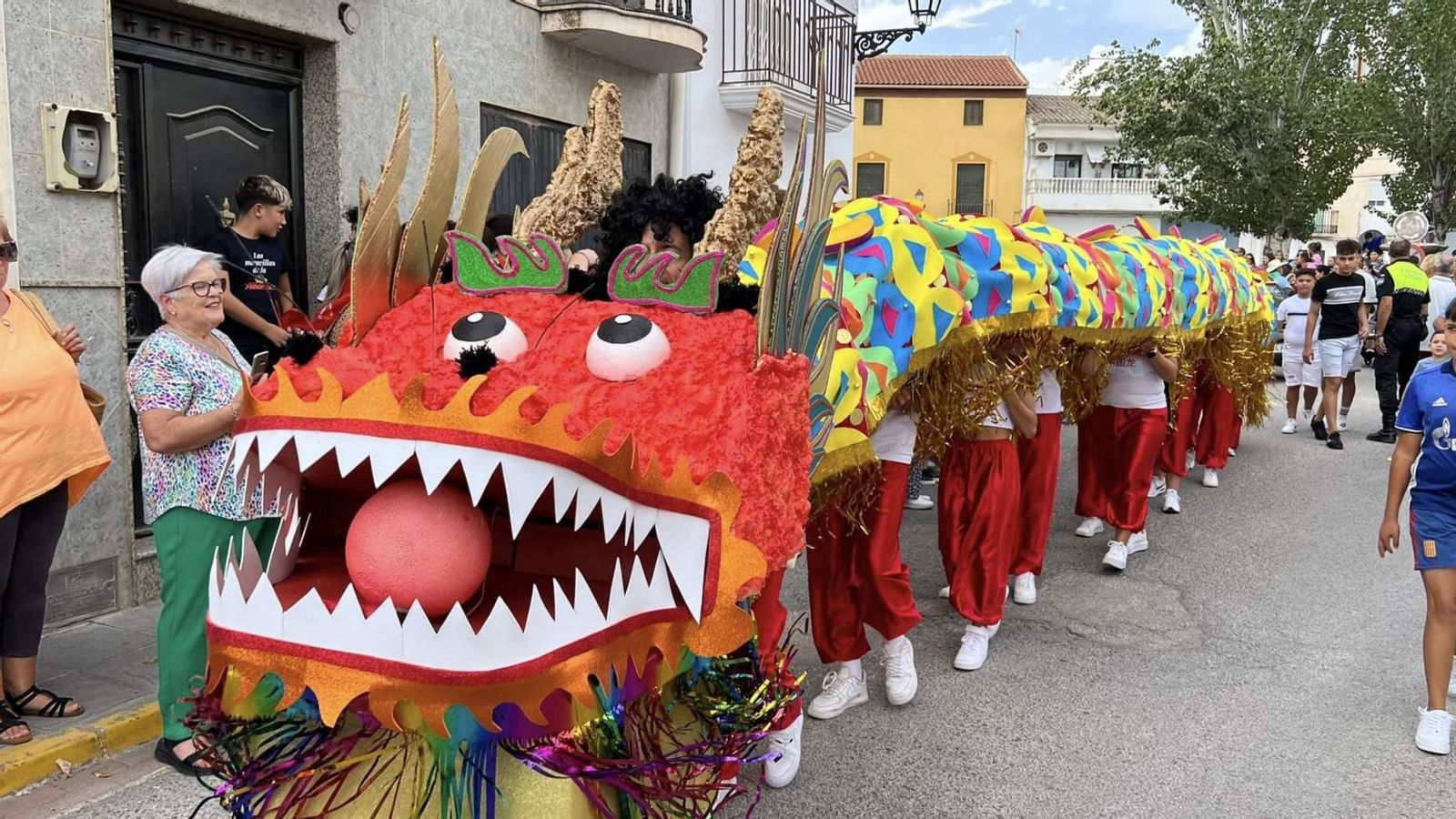 Desfile Infantil en la Feria y Fiestas de Guadahortuna 2023.