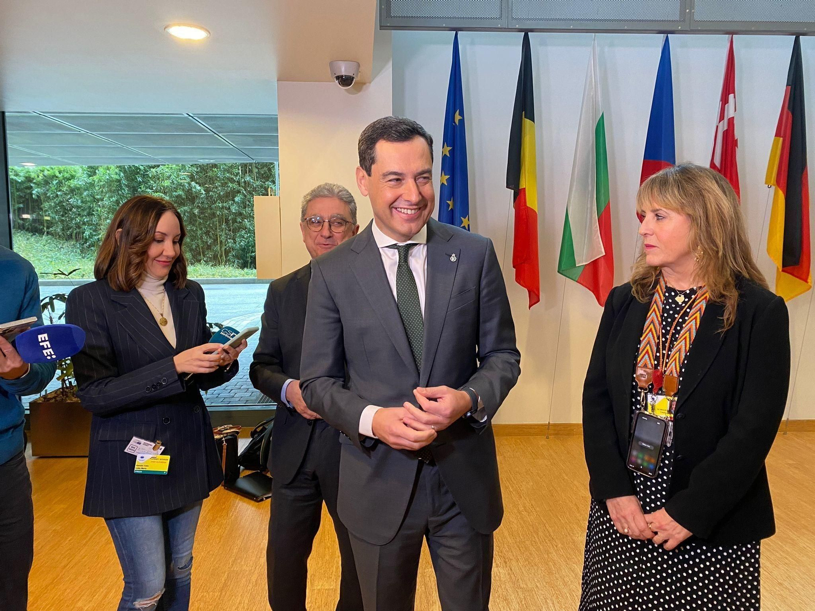 Moreno pedirá a Ribera que reclame a Bruselas el fondo de solidaridad por la sequía para Andalucía