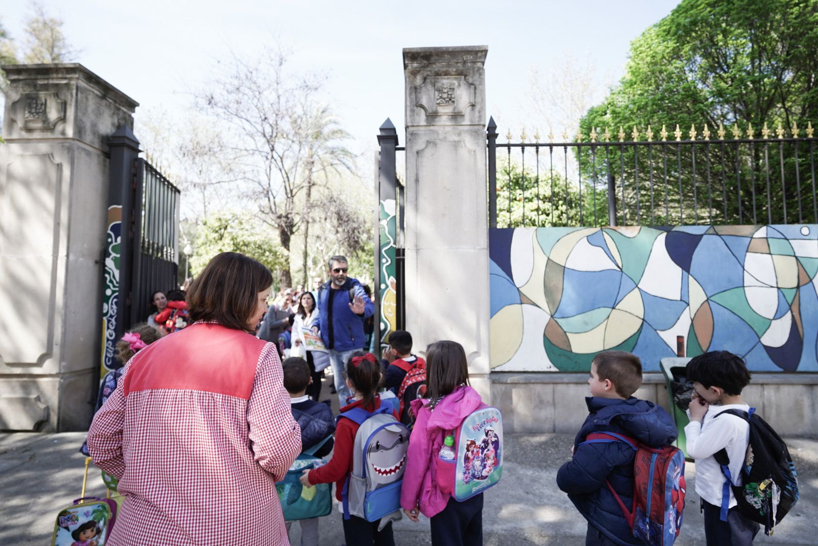Alumnos del colegio Colón de Córdoba.