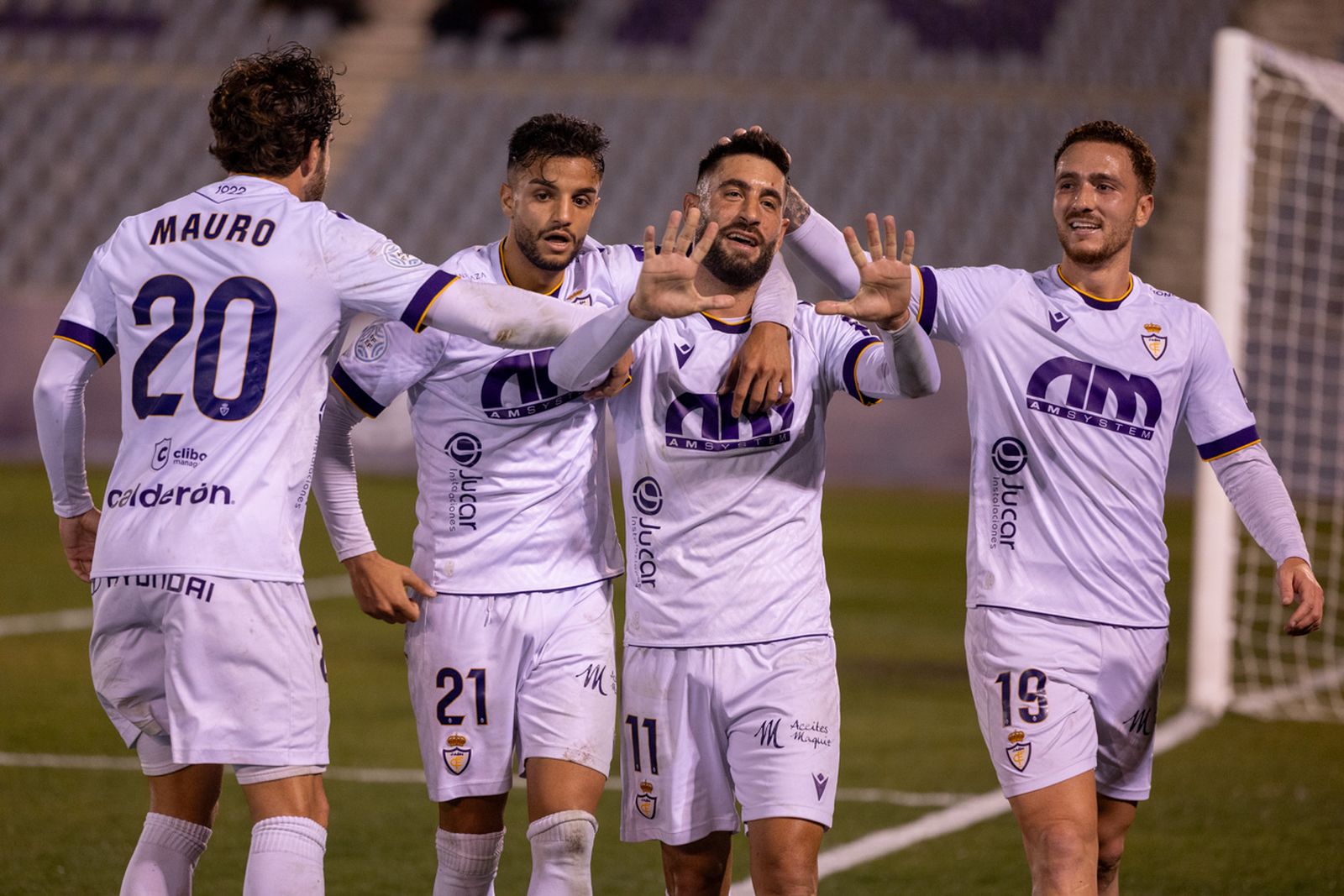 Las mejores imágenes de la cómoda victoria del Real Jaén sobre el Atlético Malagueño