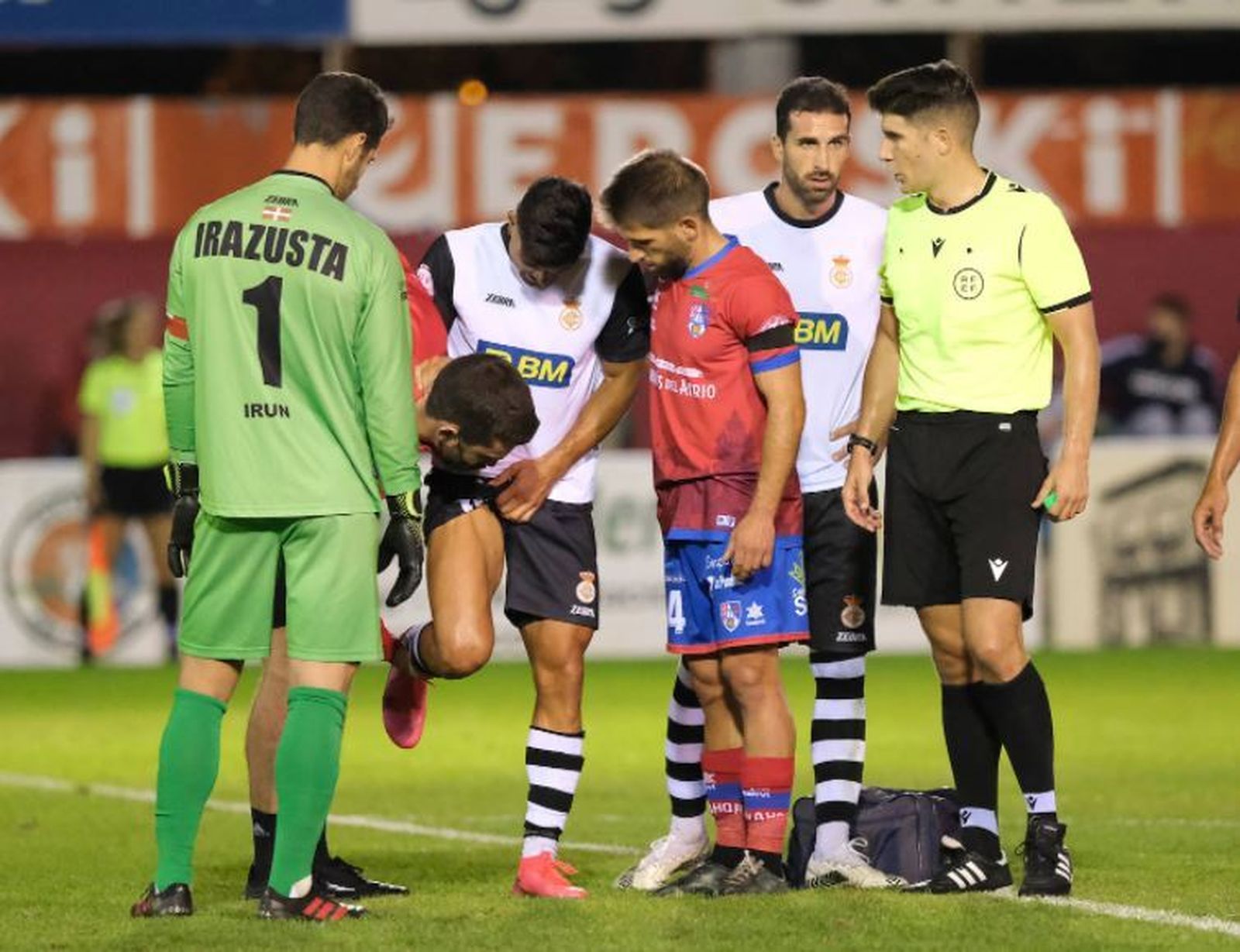 López Jiménez, en el Calahorra-Real Unión.