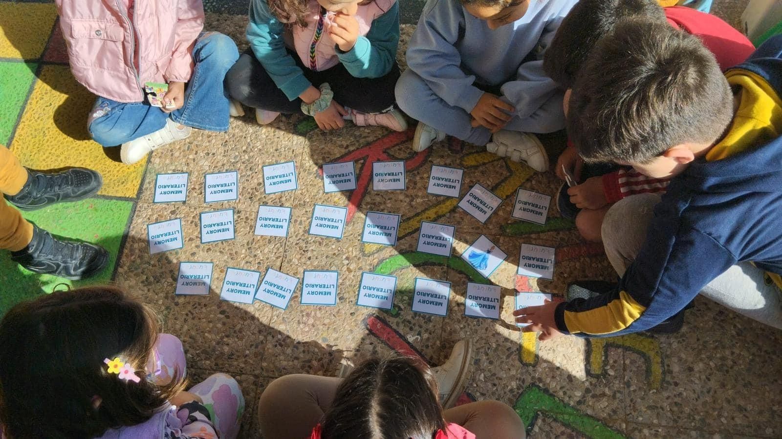 Juegos de memoria en la gincana.