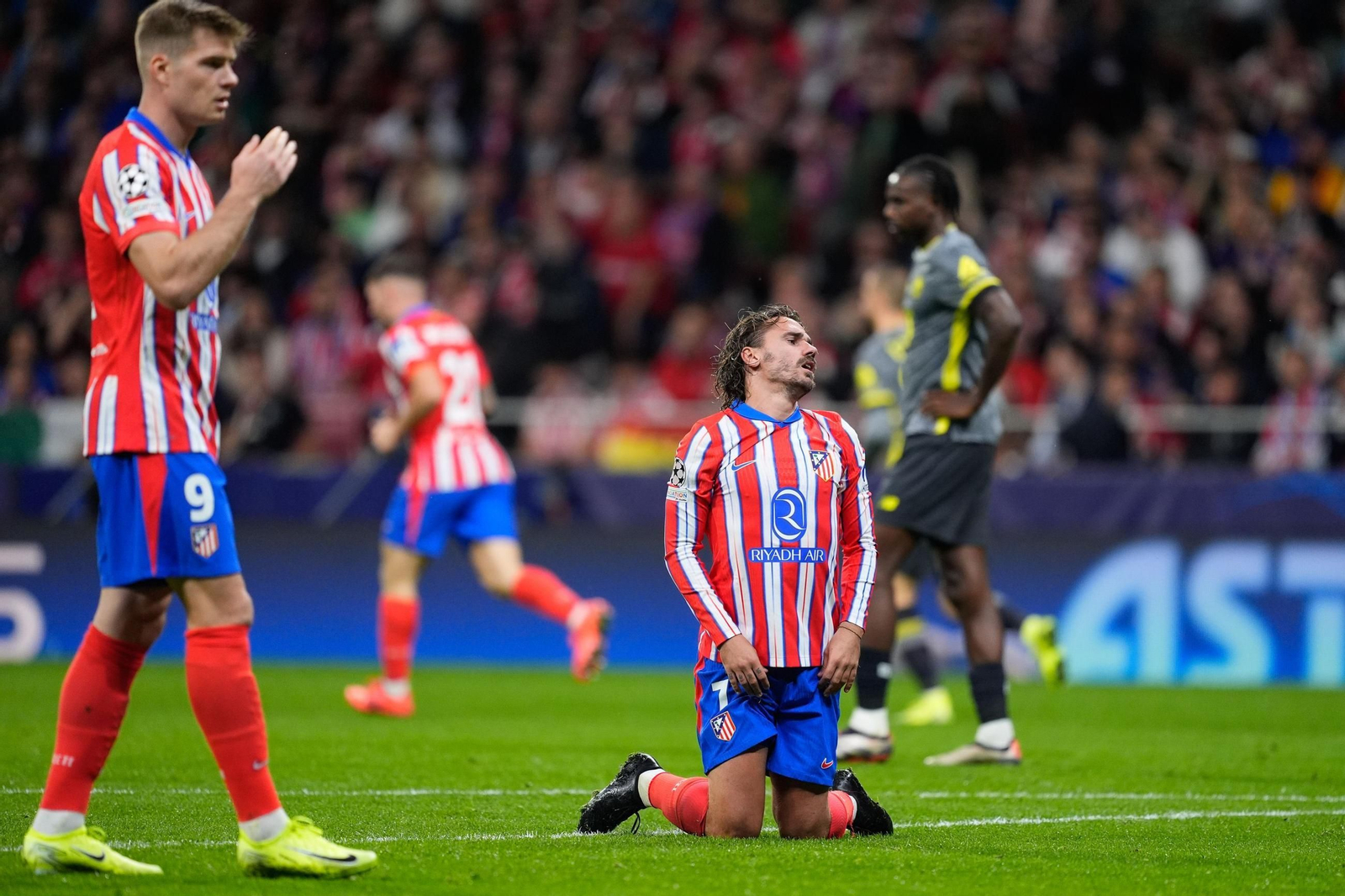 Las mejores imágenes del Atlético de Madrid en su duelo contra el Lille