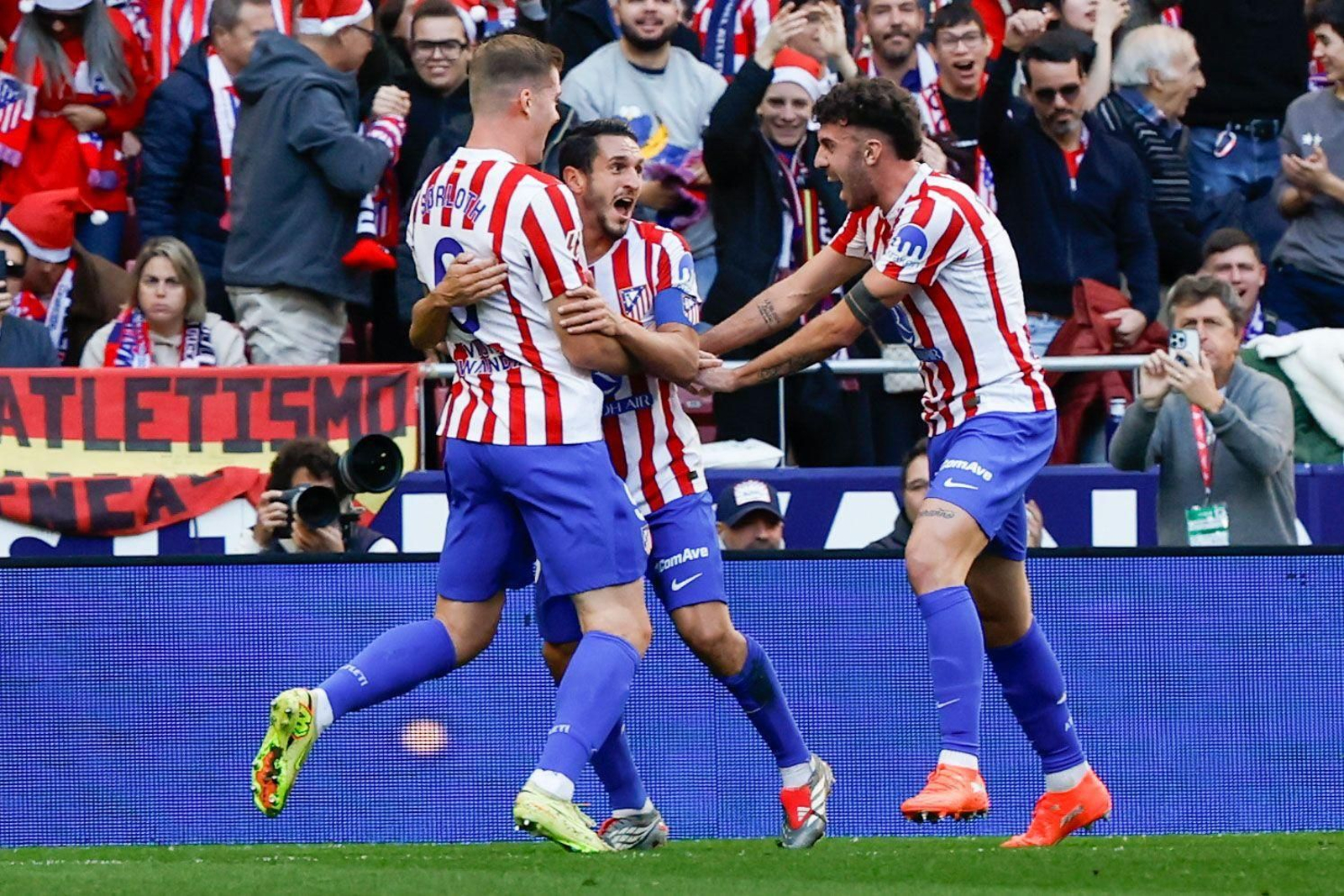 Las fotos del Atlético de Madrid -Valencia