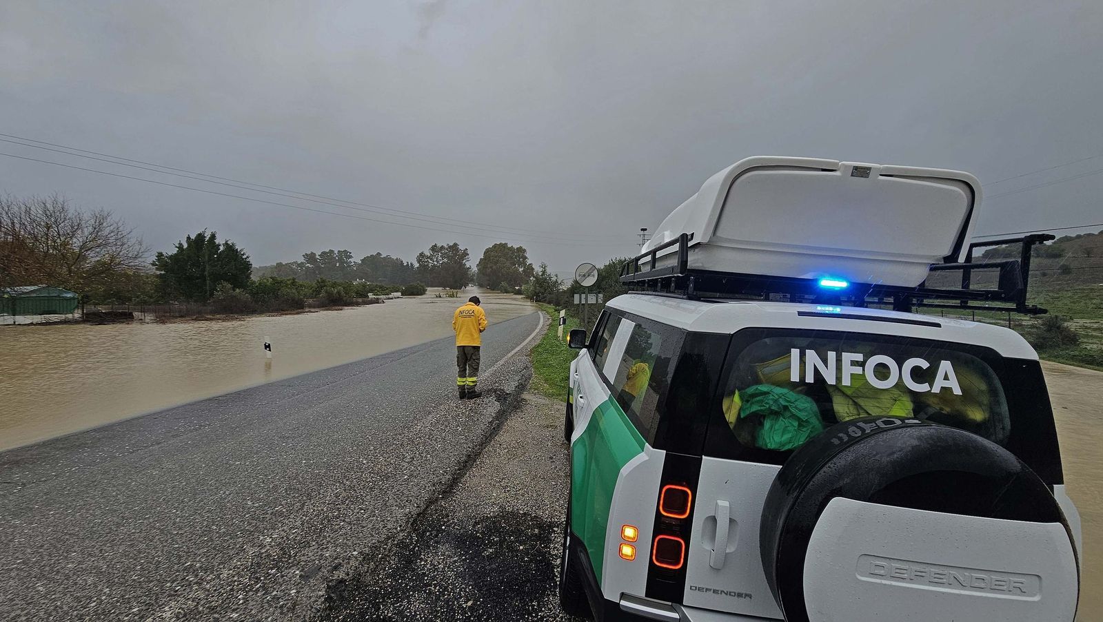 Fotos de las inundaciones y efectos de la borrasca Francis en Los Barrios, Tesorillo y Jimena
