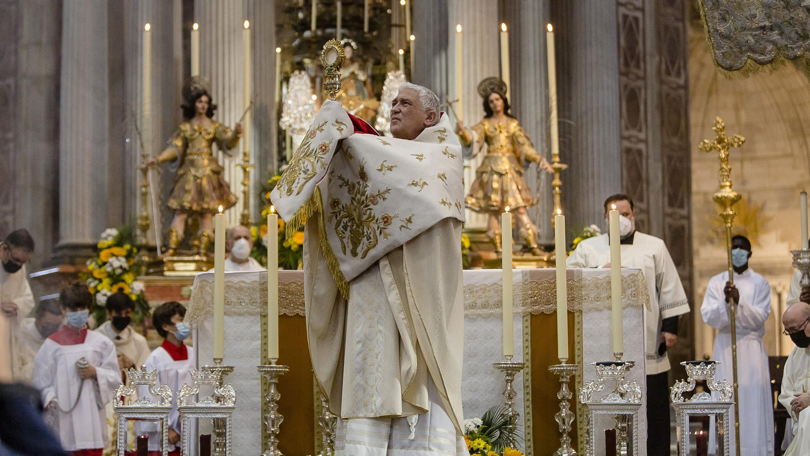 Las imágenes de la celebración del Corpus en Cádiz