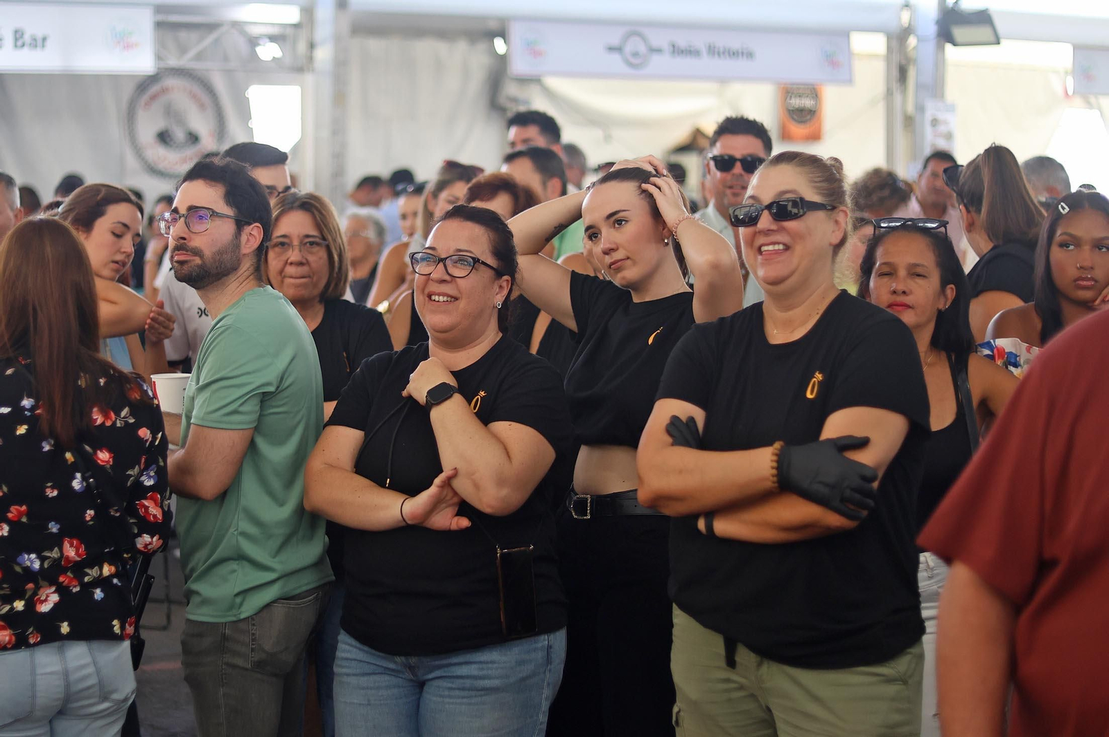 Imágenes de la Feria de la Tapa de Huelva en la mañana del domingo