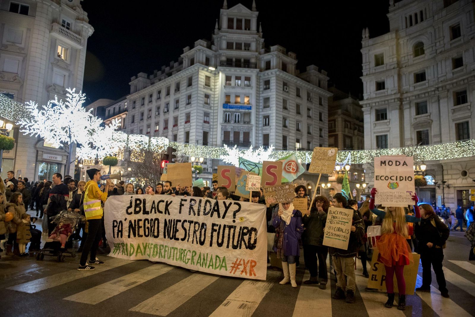 Las fotos del Black Friday en Granada
