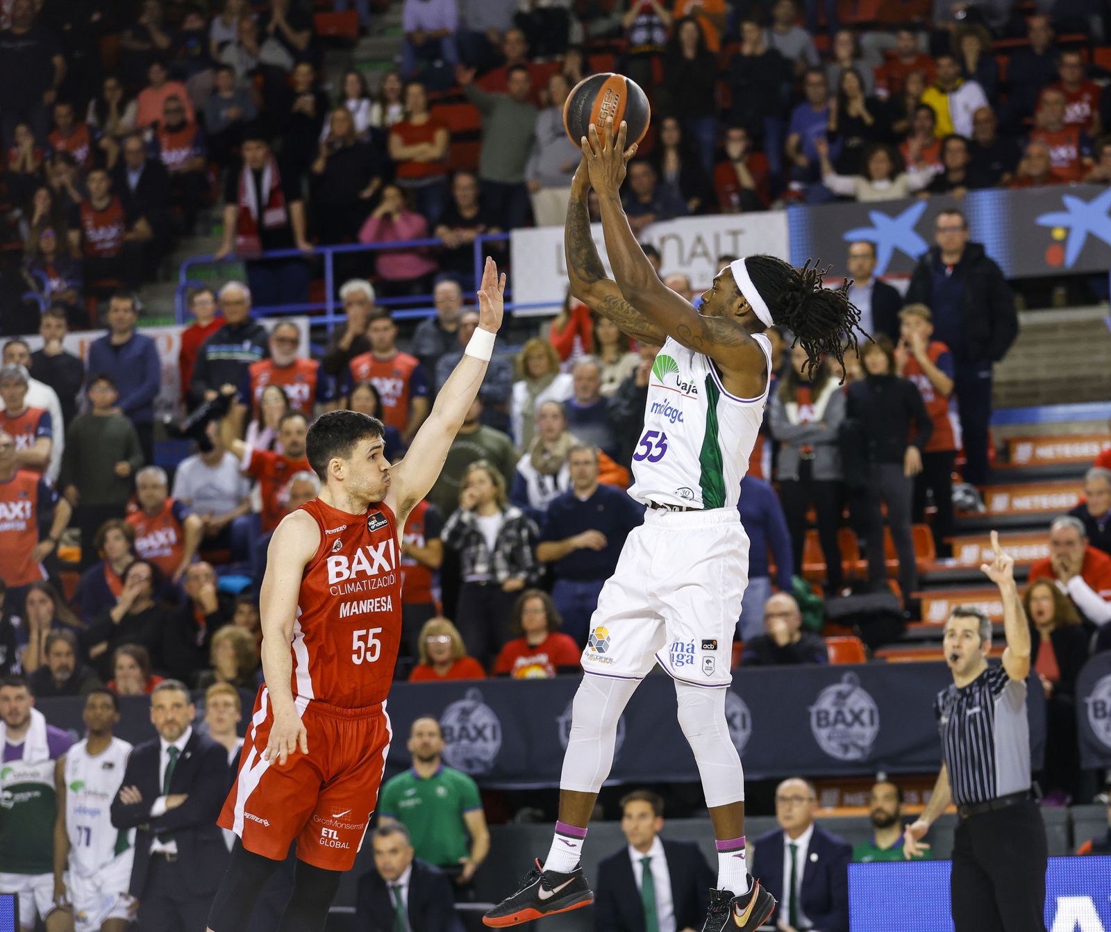 El Baxi Manresa - Unicaja, en fotos