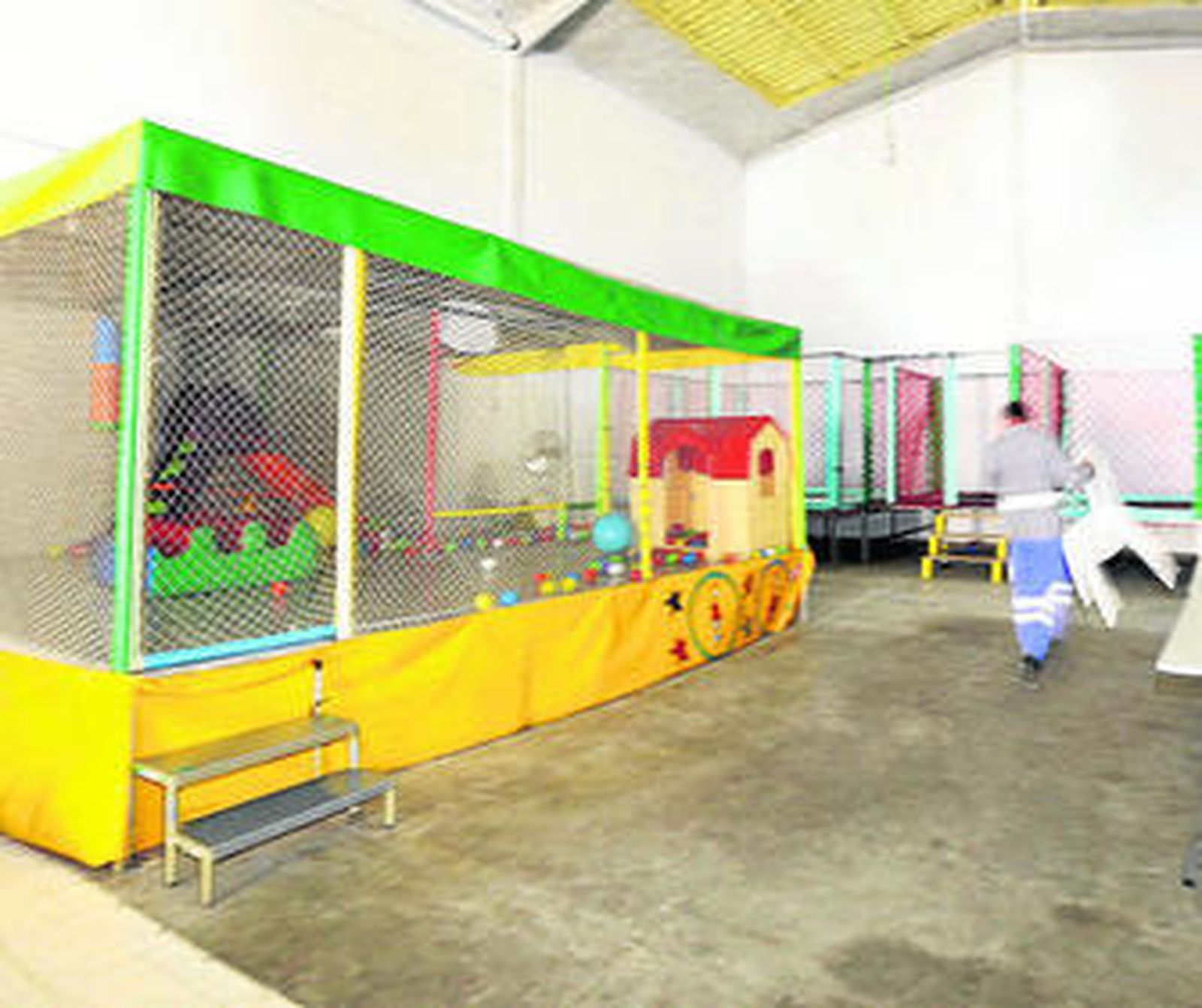 Interior de un local de celebraciones de la ciudad.