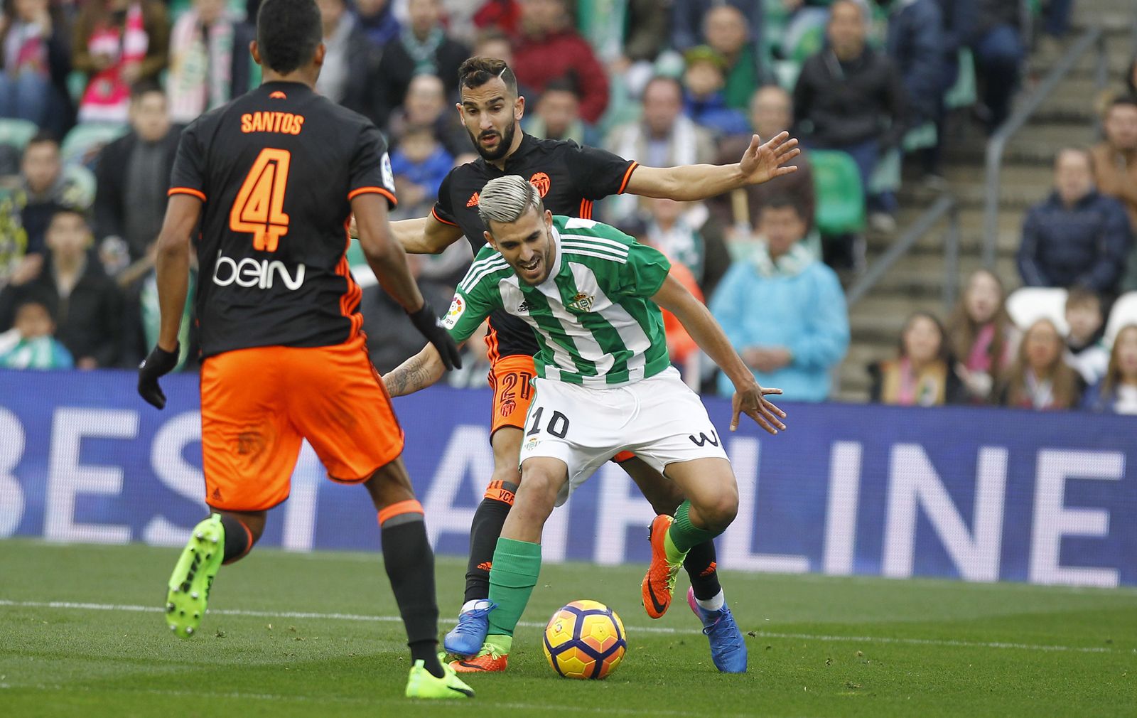 El Betis-Valencia, en imágenes