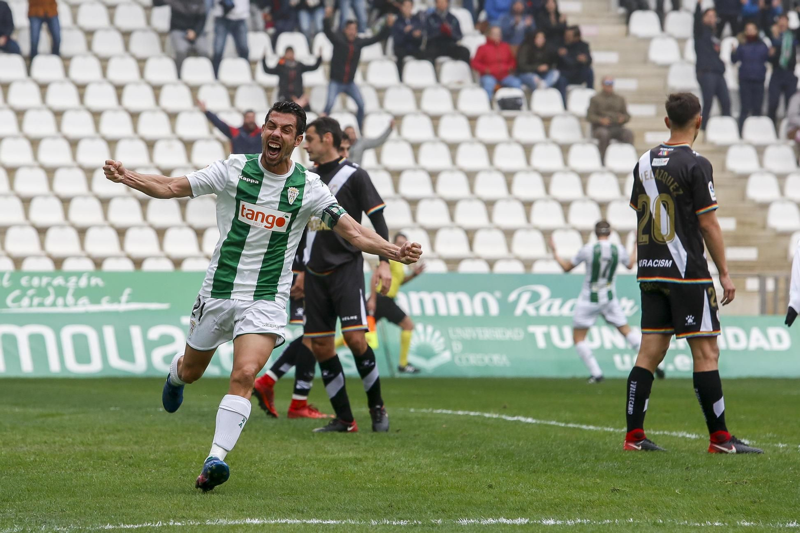 Las imágenes del Córdoba-Rayo Vallecano