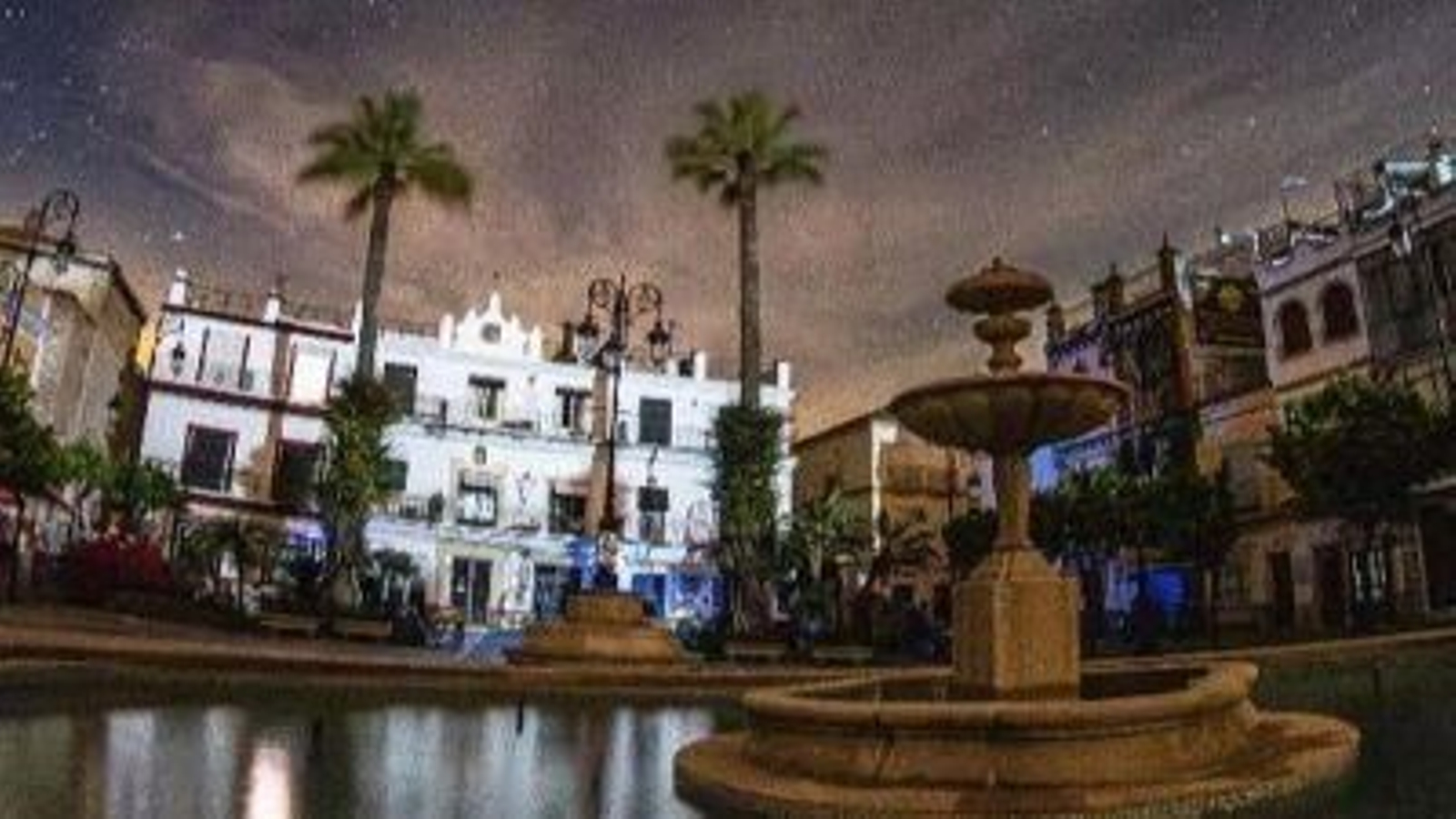 Plaza del Cabildo de Sanlúcar.