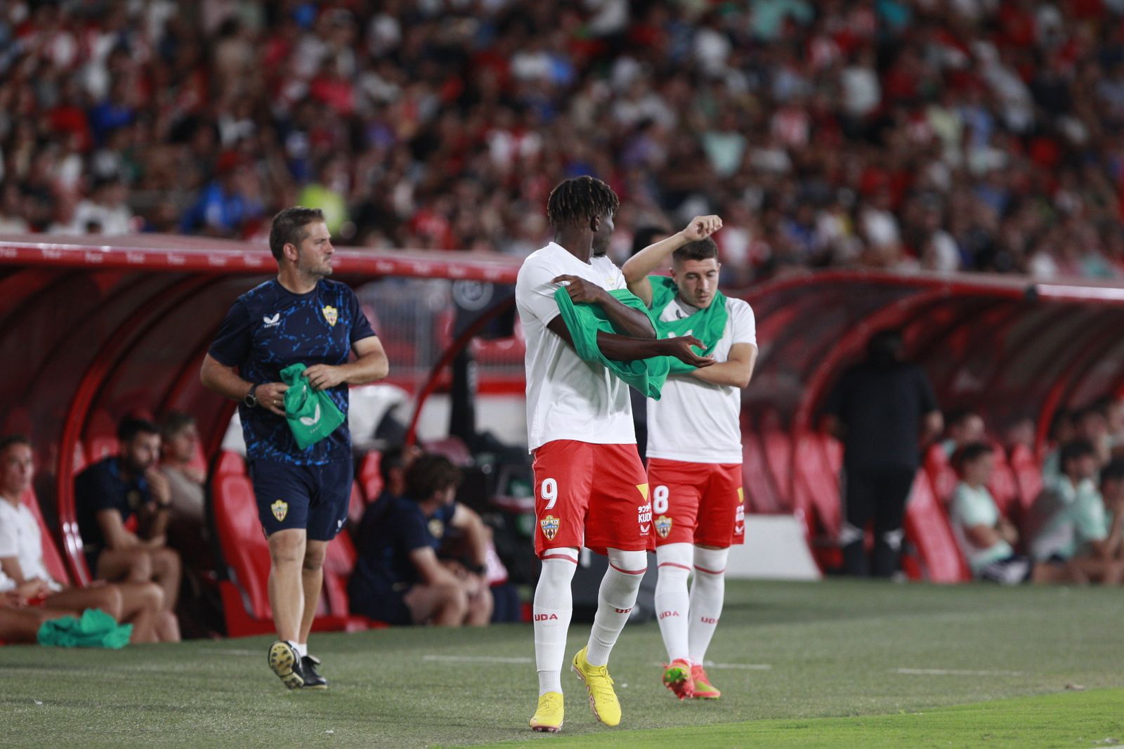 Imágenes del partido U.D. Almería-C.A. Osasuna