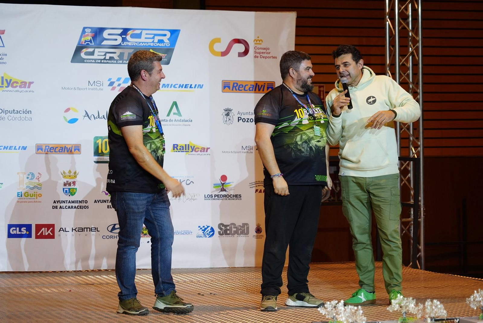 Las mejores imágenes de la entrega de premios del Rallye Ciudad de Pozoblanco
