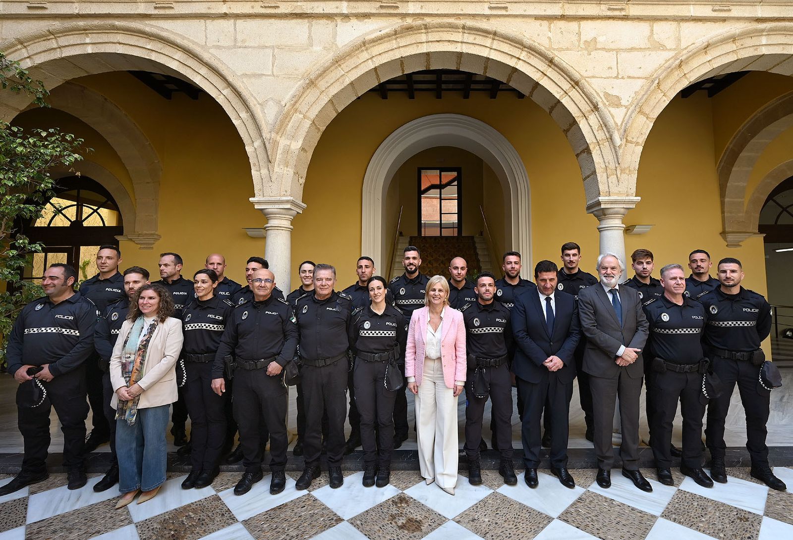 Toma de posesión de los nuevos agentes de la Policía Local de Jerez.