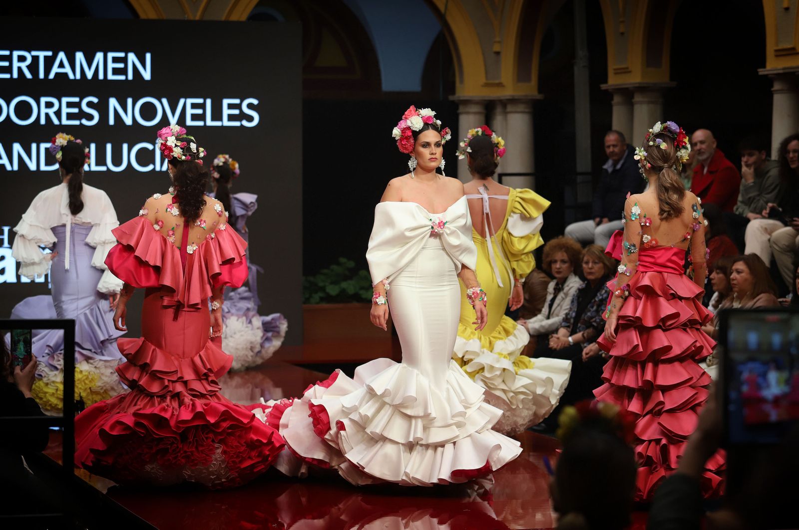 Huelva Flamenca 2023. Imágenes del Certamen de Diseñadores Noveles de Andalucía