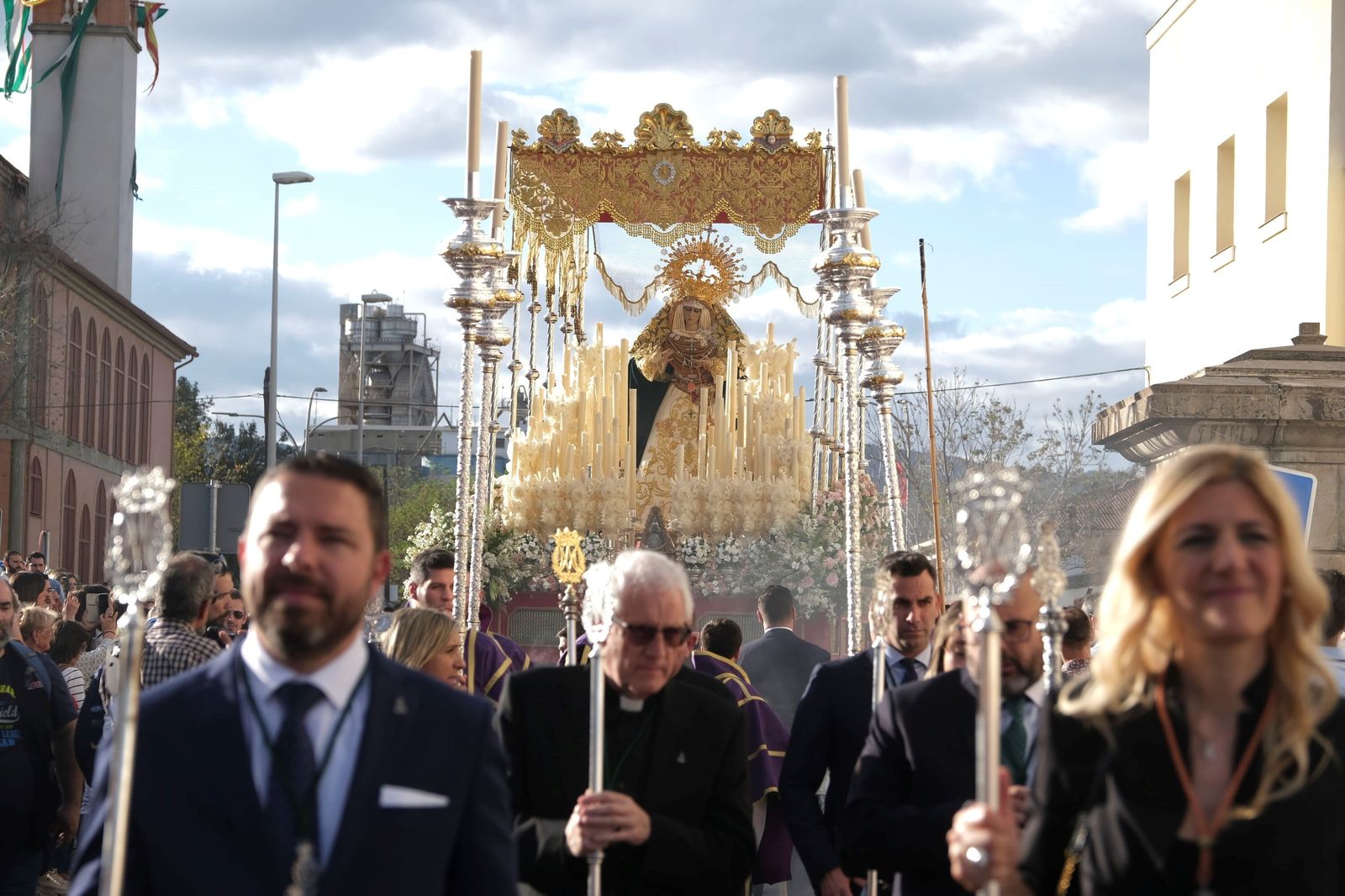 Sábado de Pasión en Córdoba: la procesión de la Prohermandad de la O, en imágenes