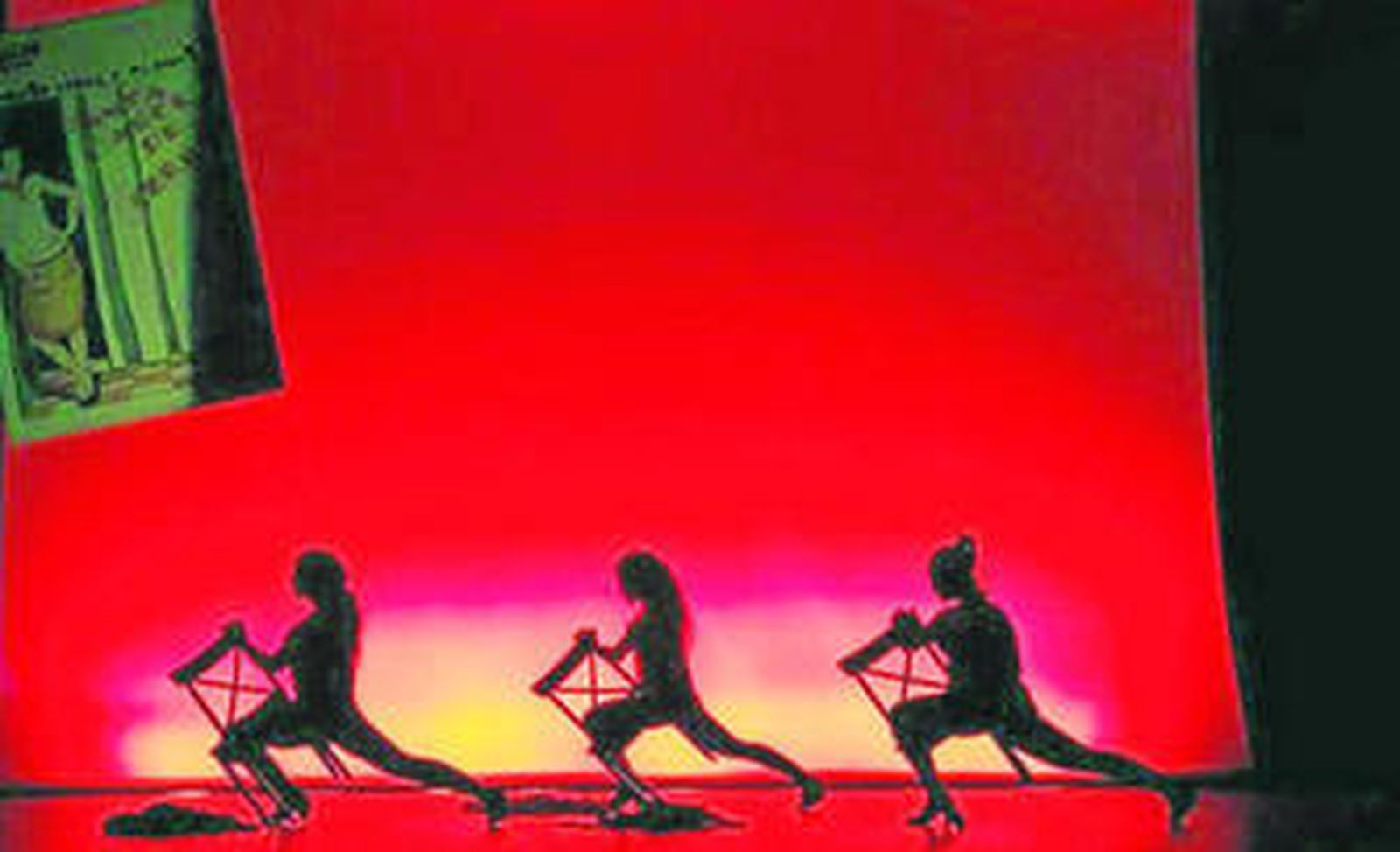 Una de las escenas del Teatro Flamenco 'Cuando el arte alcanza lo divino.