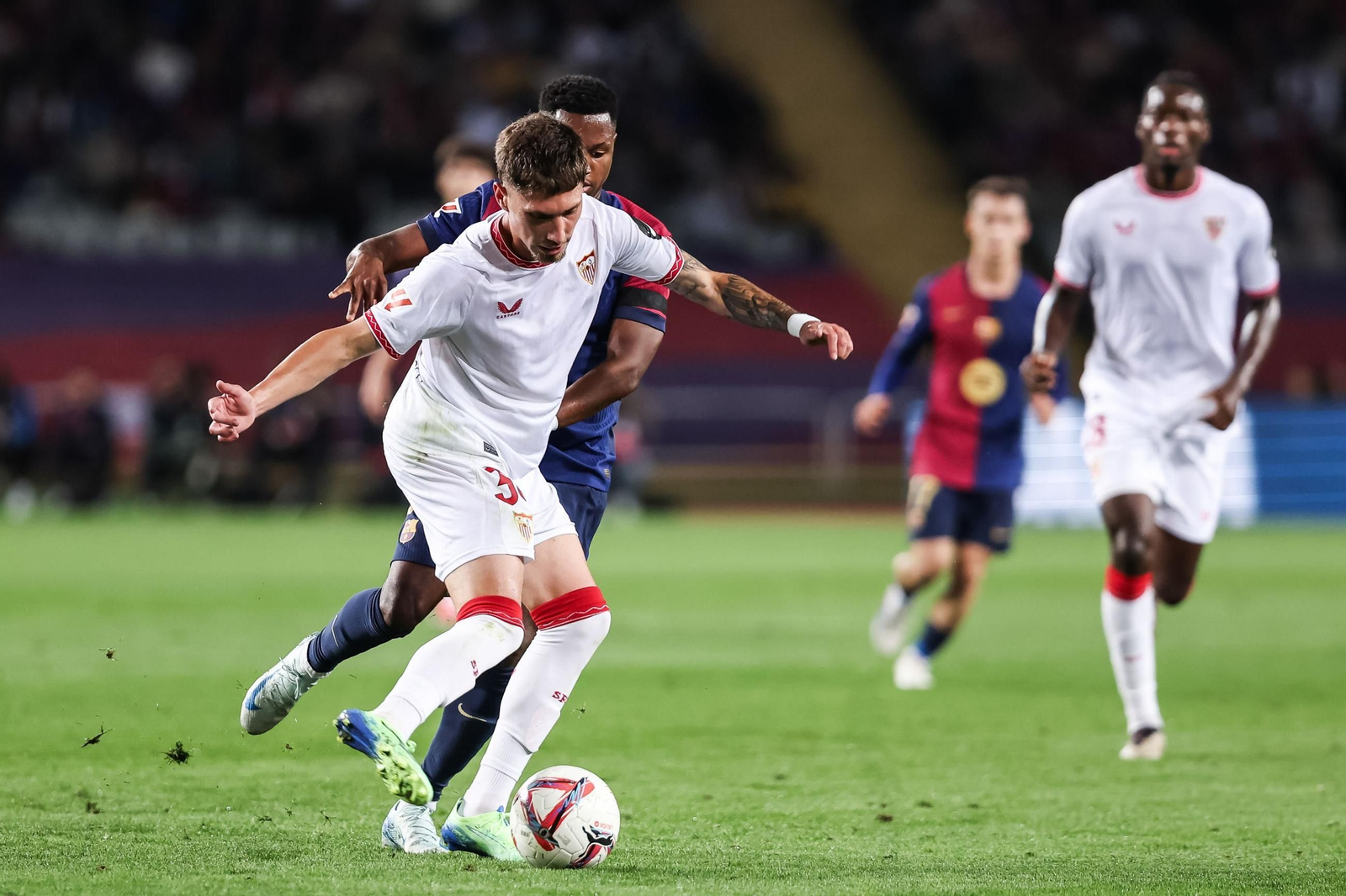 Las fotos del Barcelona - Sevilla