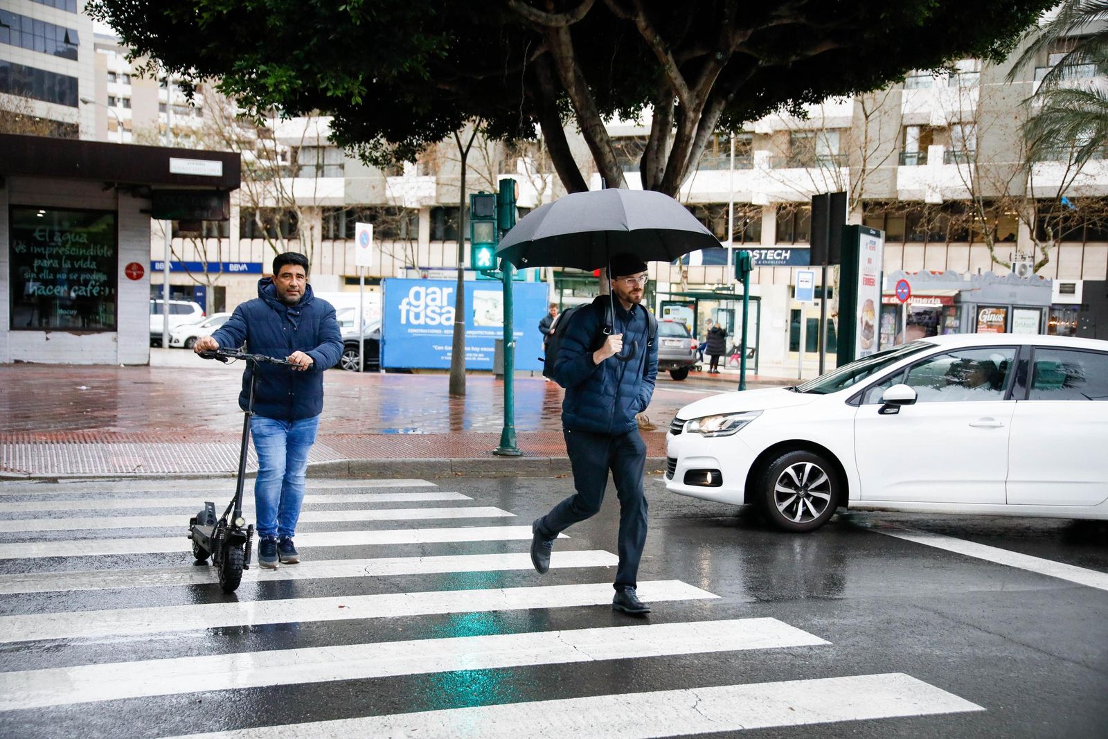 Las mejores imágenes de la lluvia en Almería