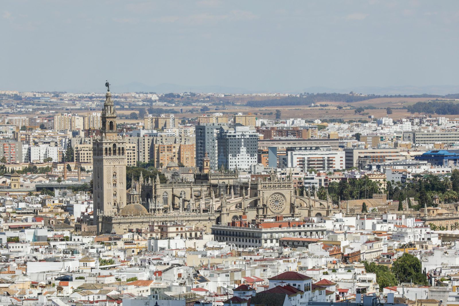 Vistas de Sevilla desde la Torre Pelli