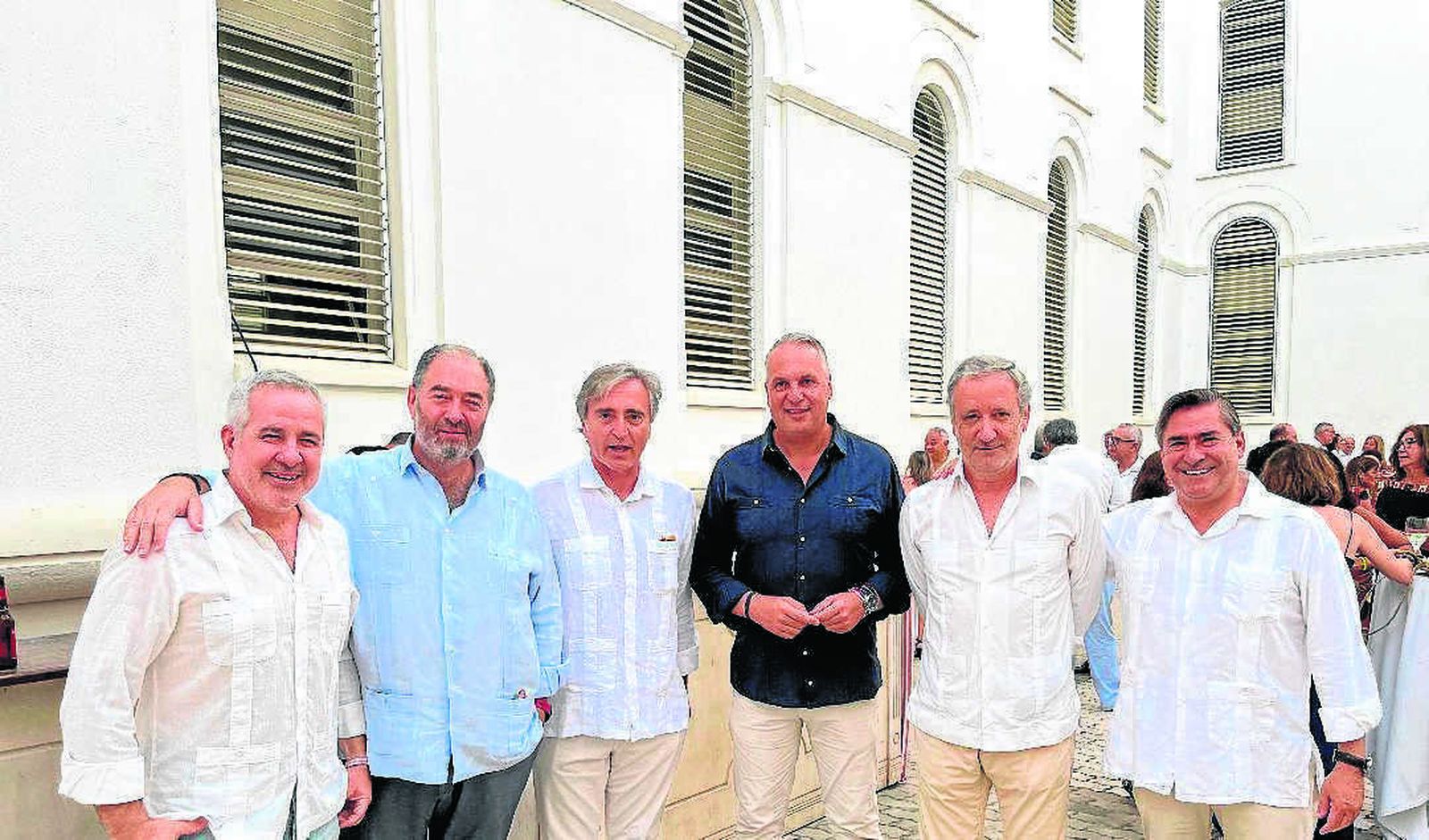 Diego Suárez, Antonio Hernádez-Rodicio, Fernando Pérez, Juan Carlos Ruiz Boix, Carlos Alarcón y Fernando Estrella.