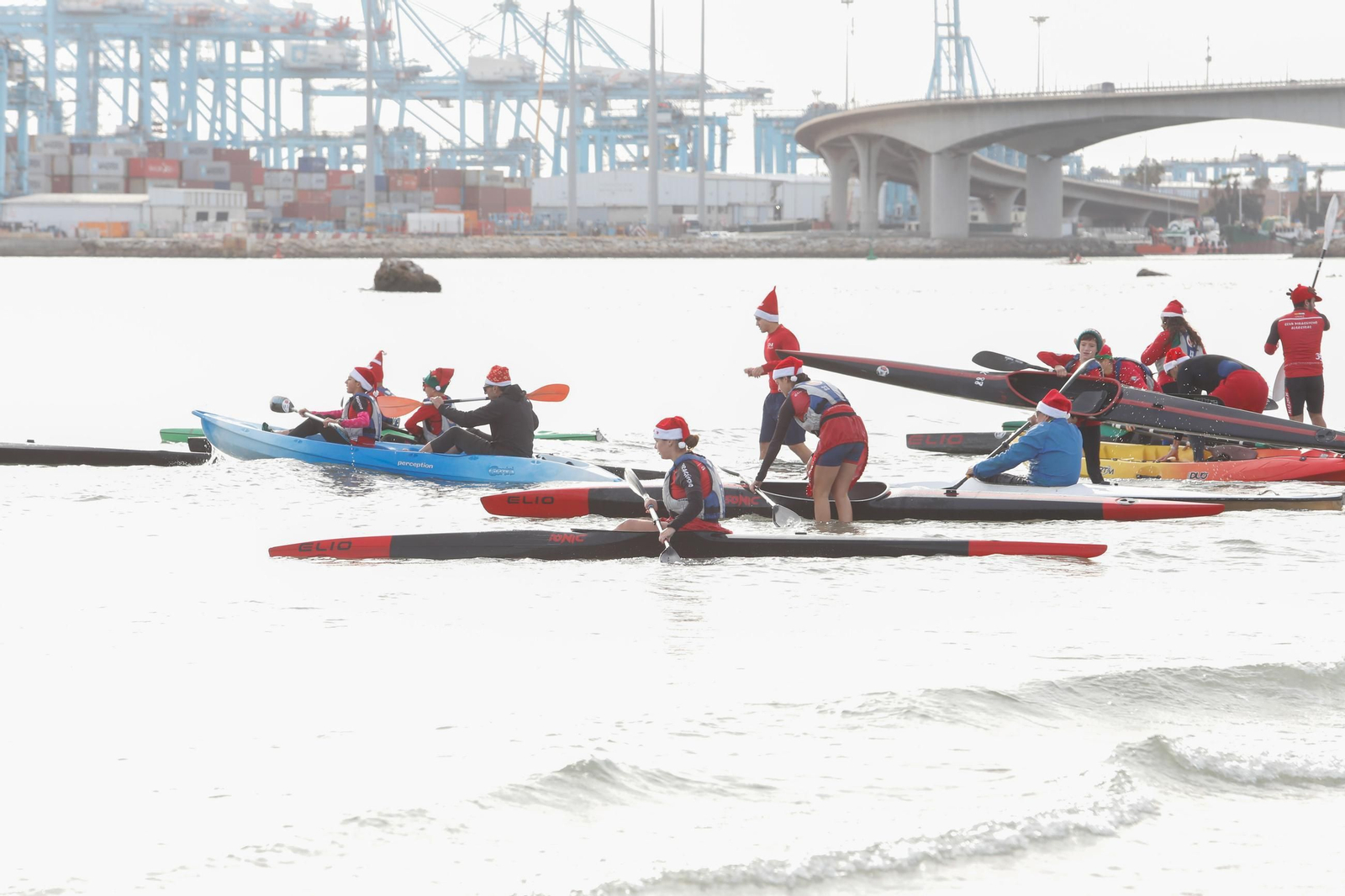 Las fotos de la VI Gran Remada Solidaria de Barrio Vivo de Algeciras