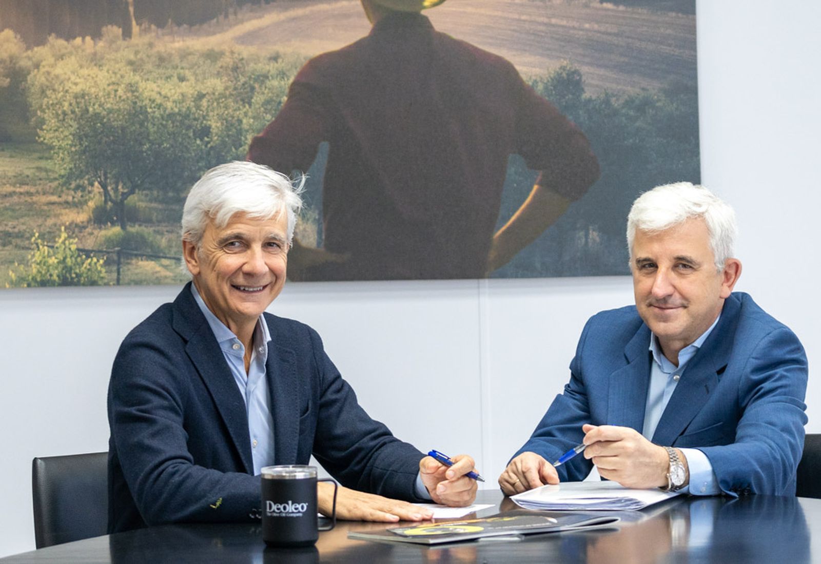 Ignacio Silva y Cristóbal Valdés, presidente y CEO de Deoleo